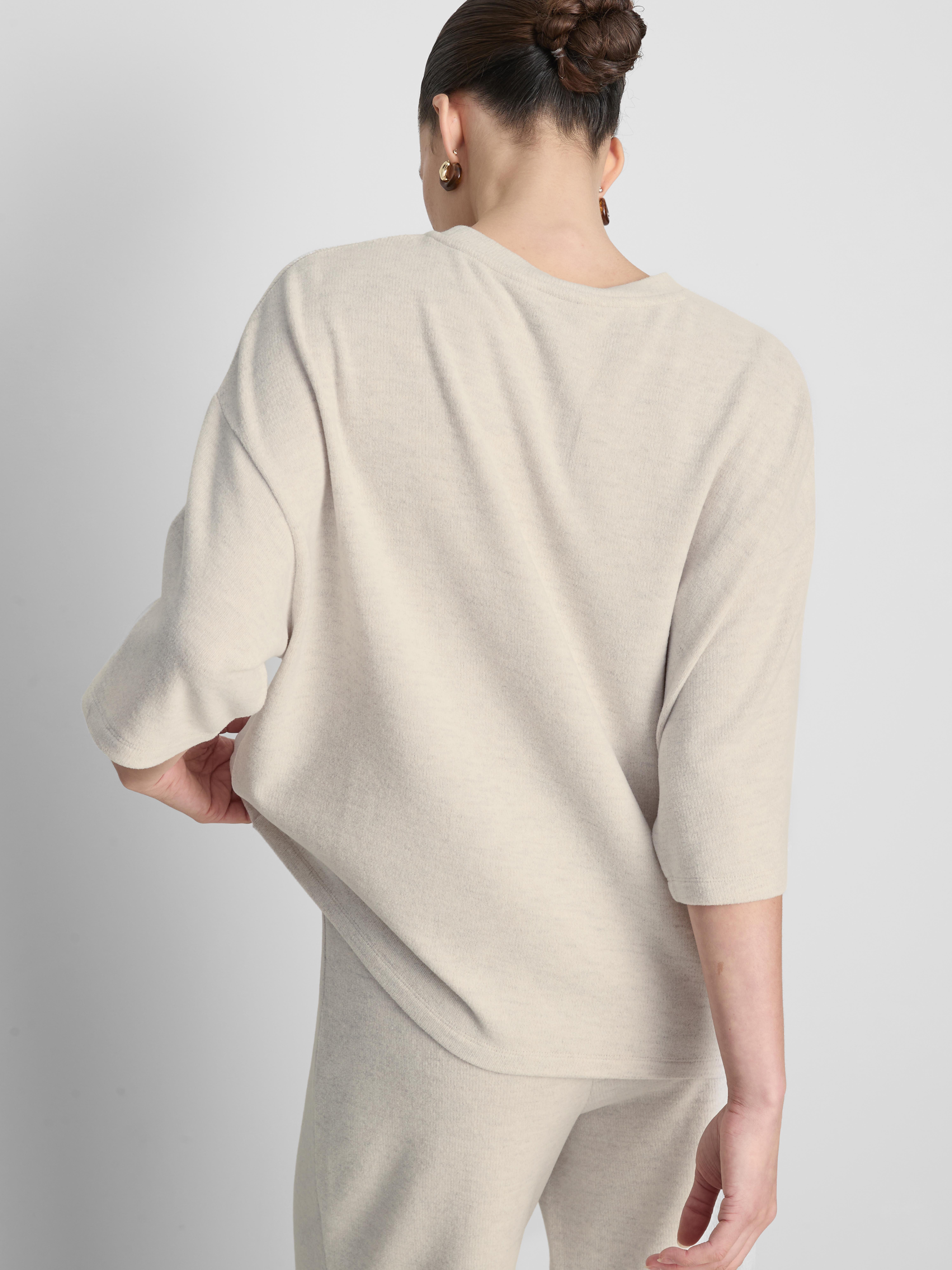 Cozy Oversized Tee - Oatmeal