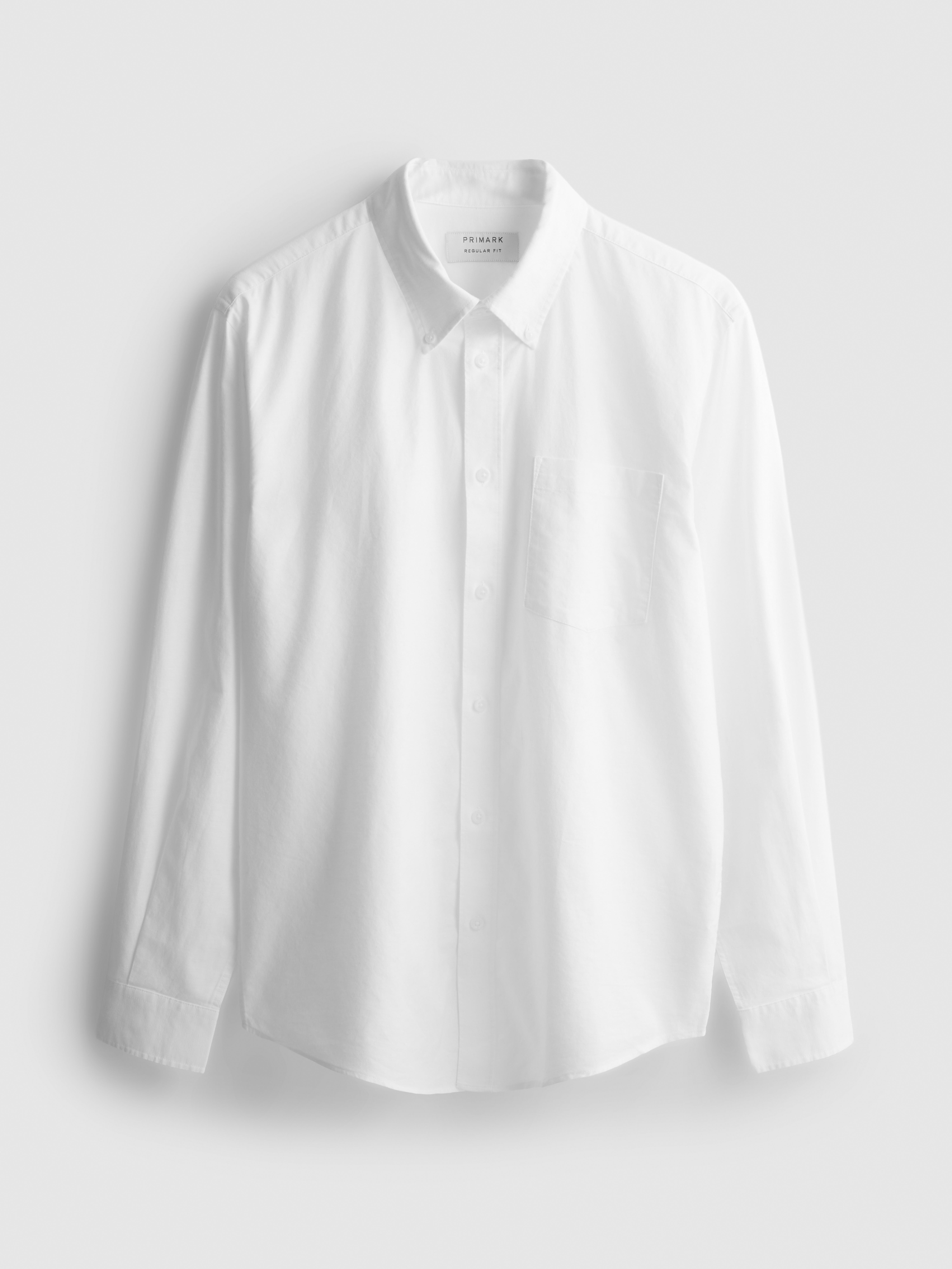 Pure Cotton Regular Fit Oxford Shirt - White
