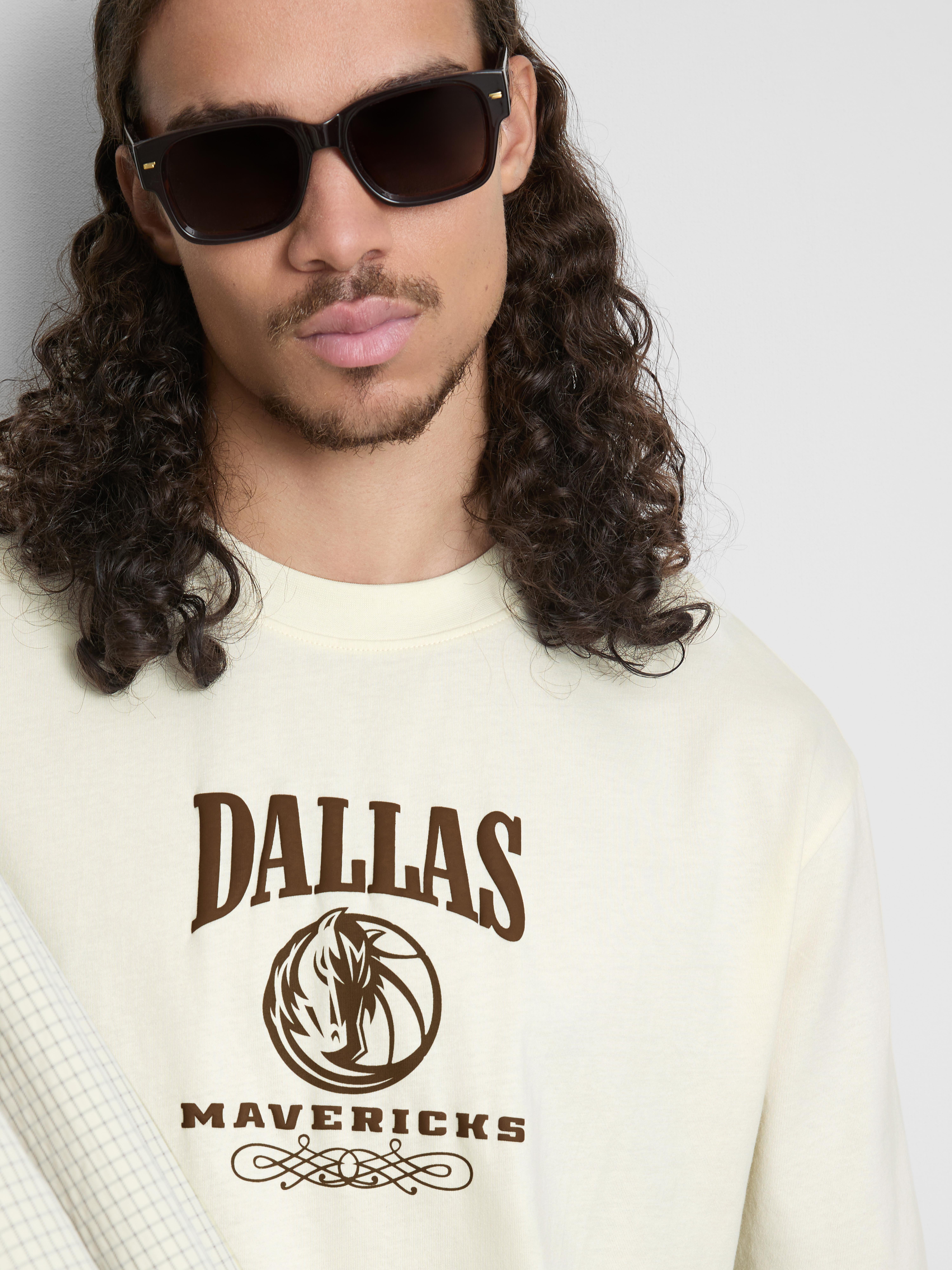 NBA Dallas Mavericks T-Shirt - Ivory