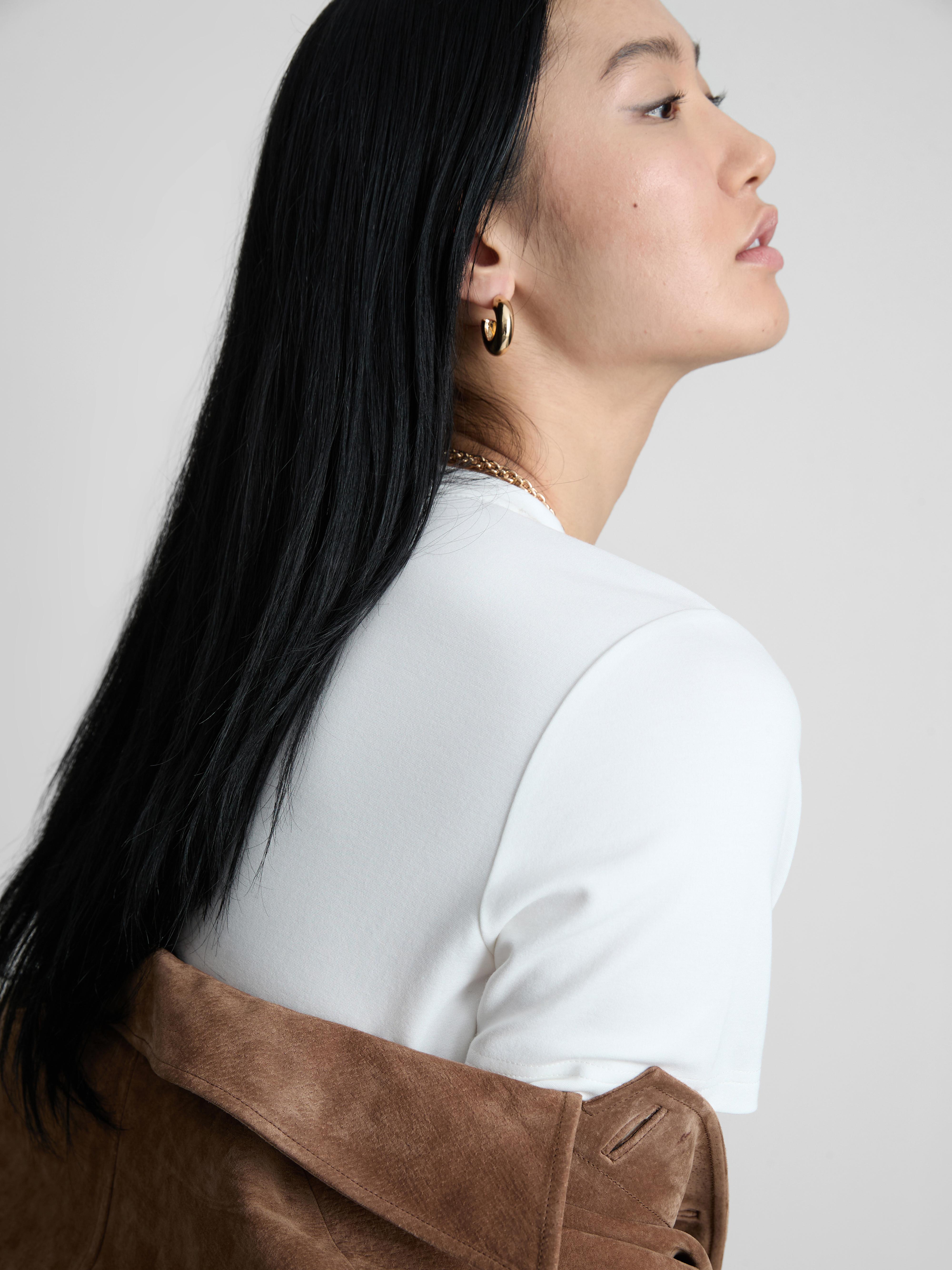The Edit Slim Fit T-Shirt - White