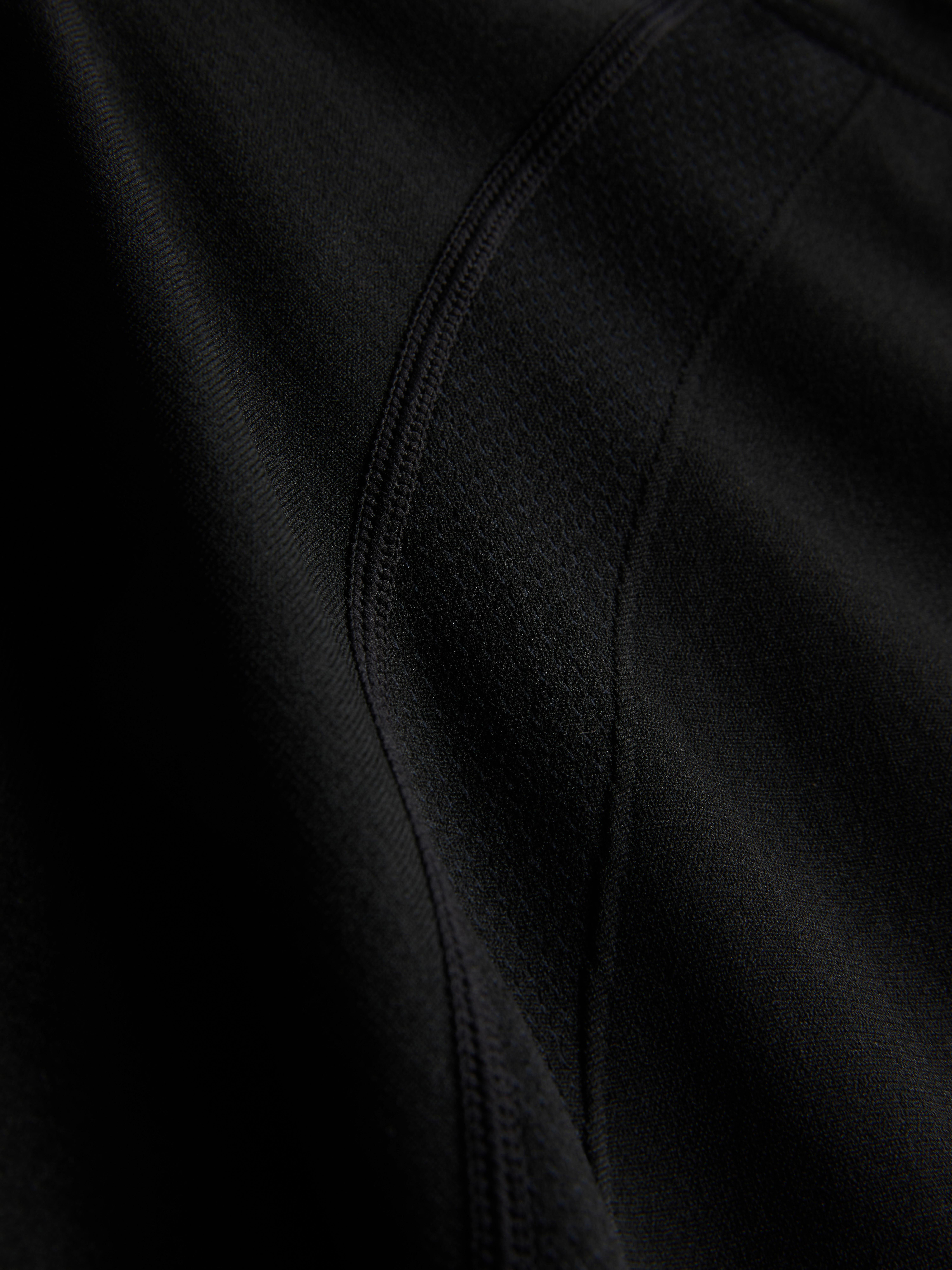 Panelled Gym T-Shirt - Black