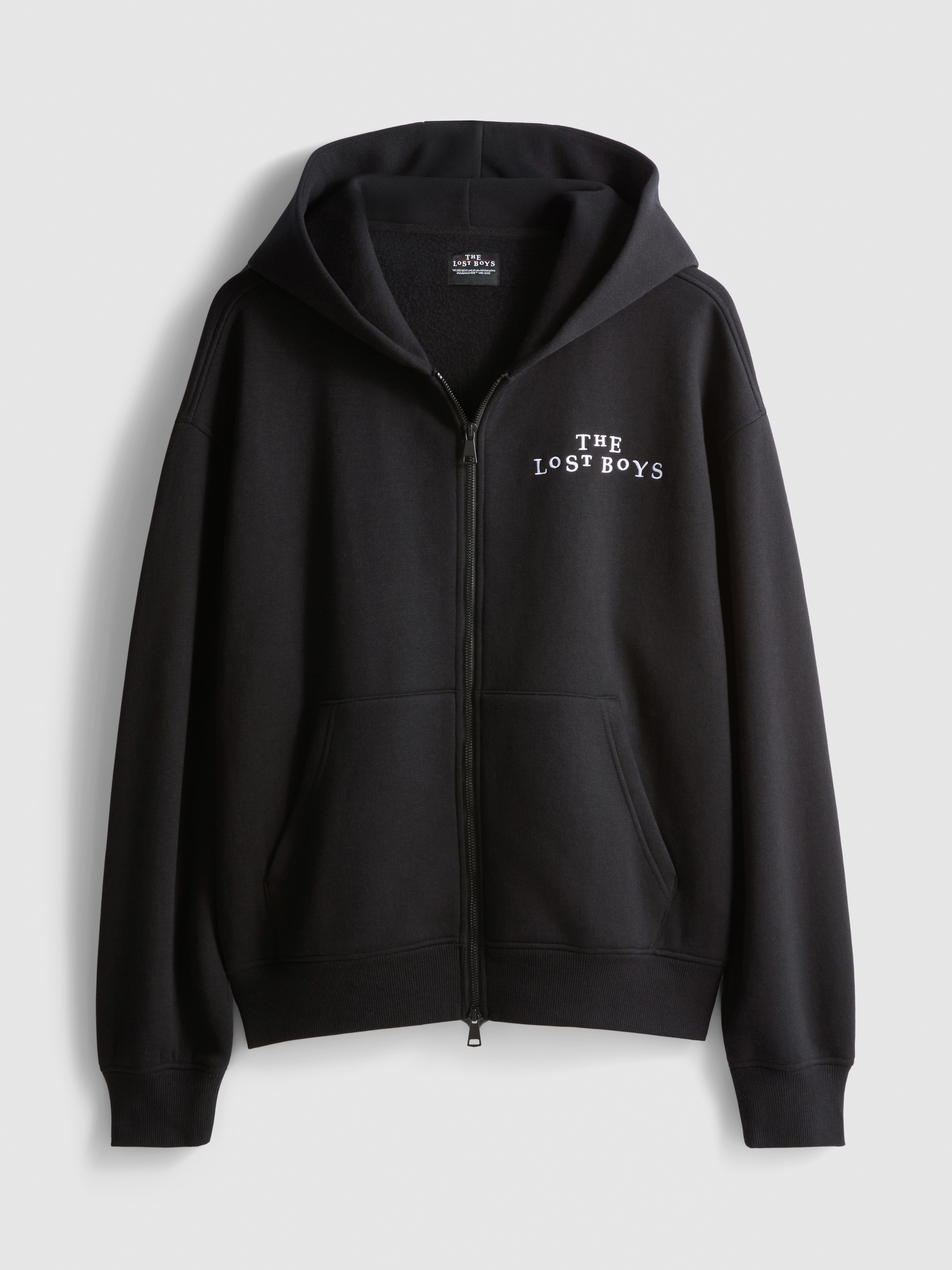 The Lost Boys Zip-Up Hoodie - Black