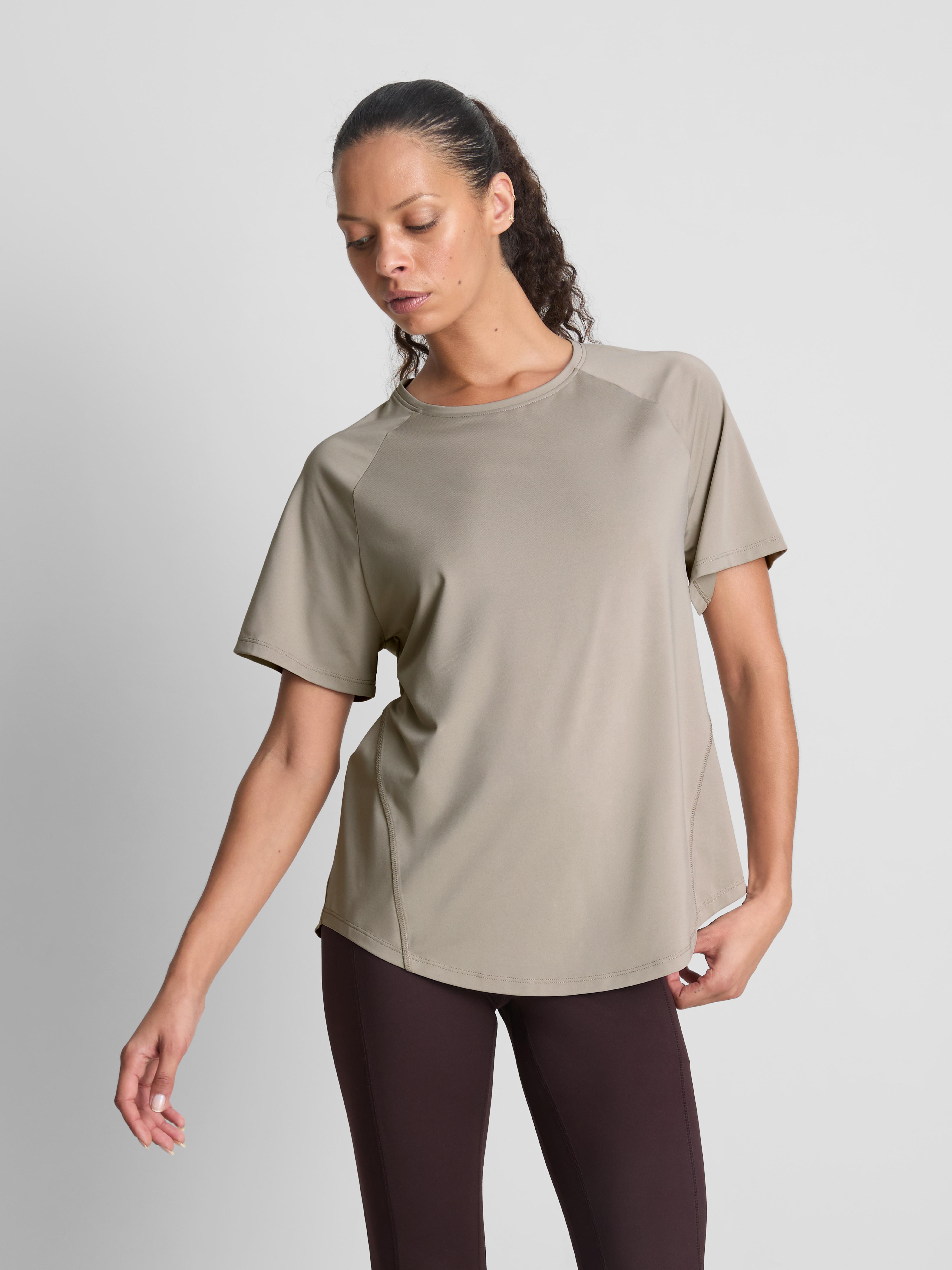 Raglan Active T-Shirt - Olive