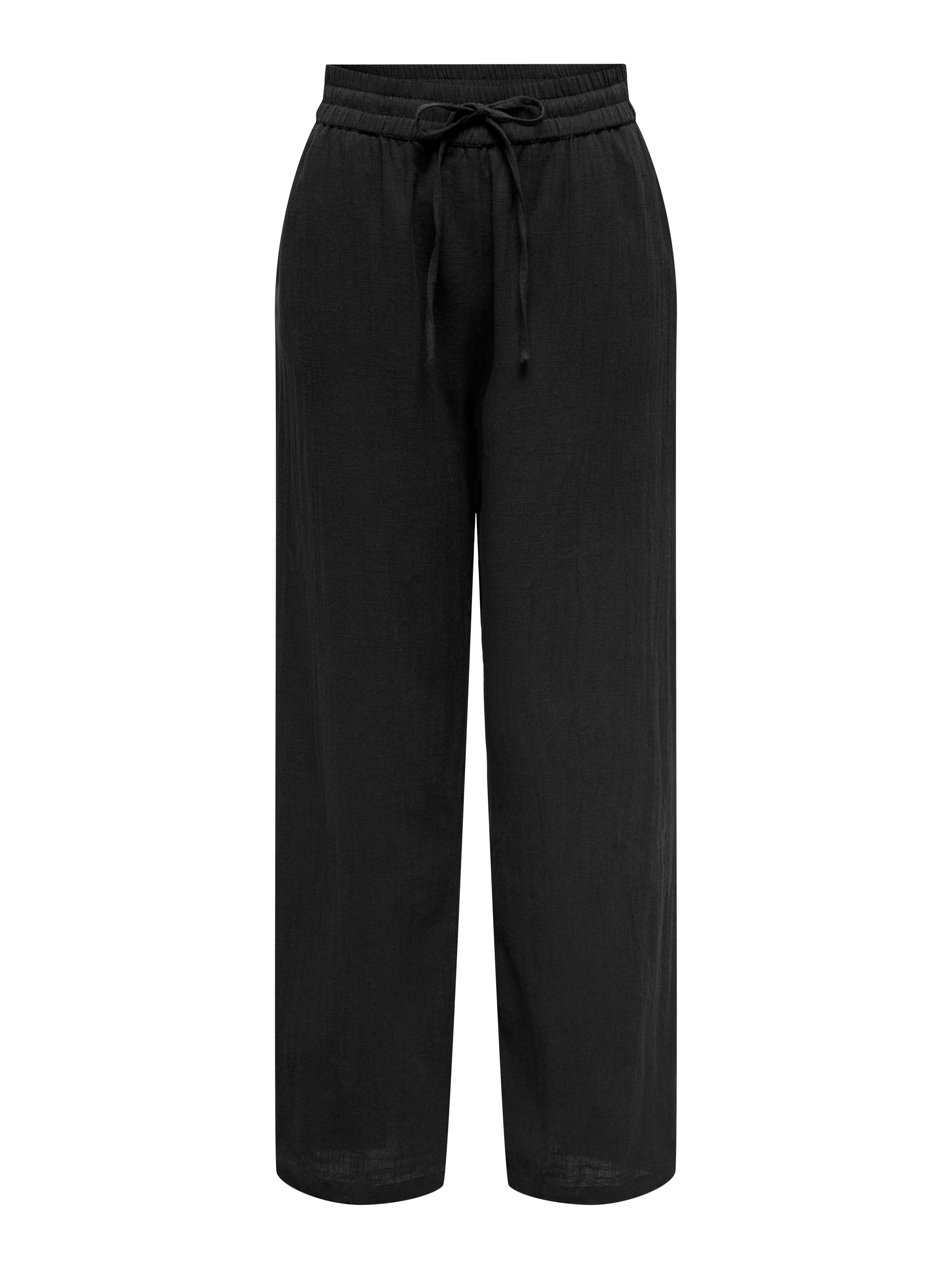 ONLTIZANA Regular Fit Trousers Black