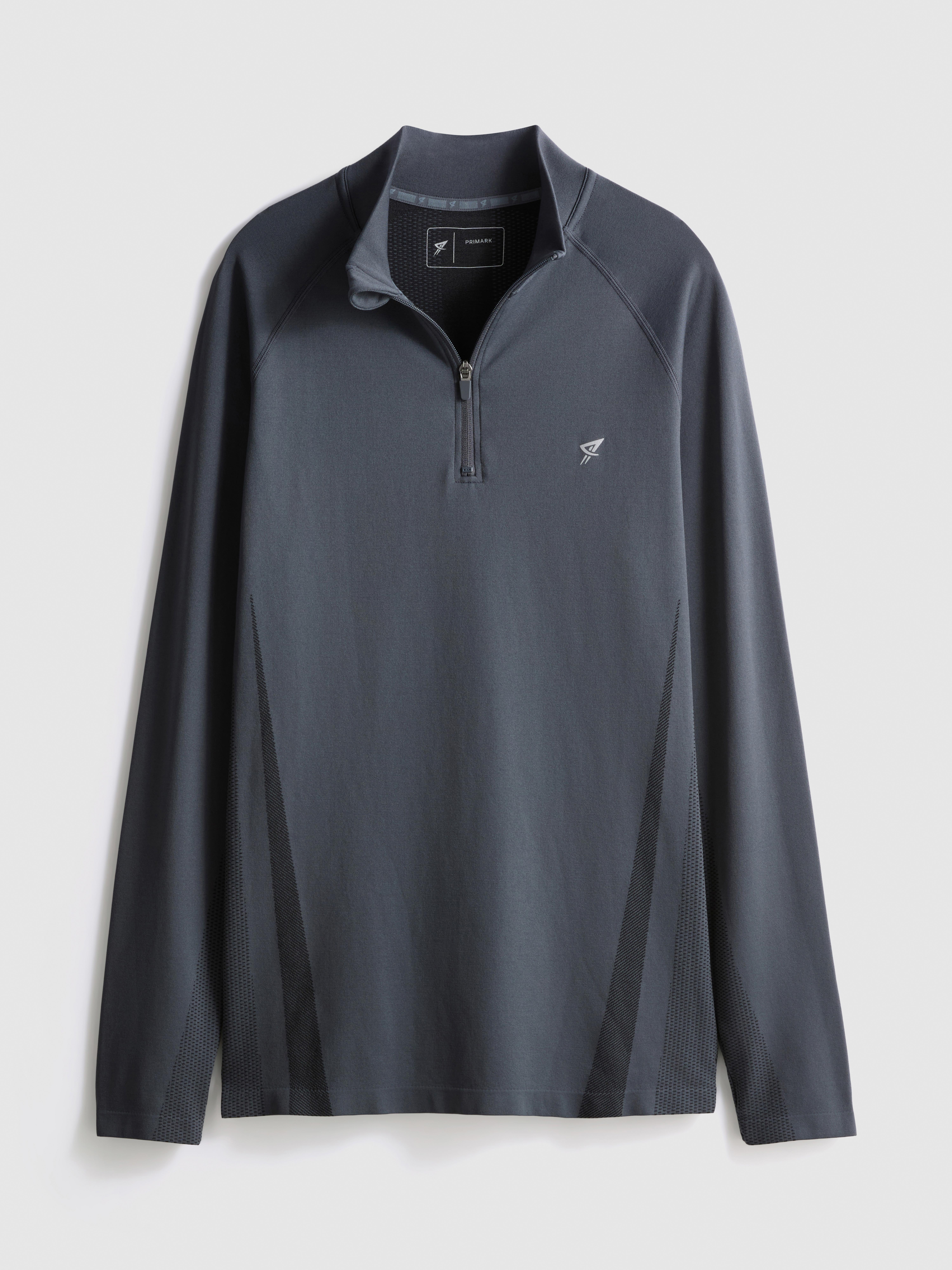 Quarter Zip Gym Top - Blue