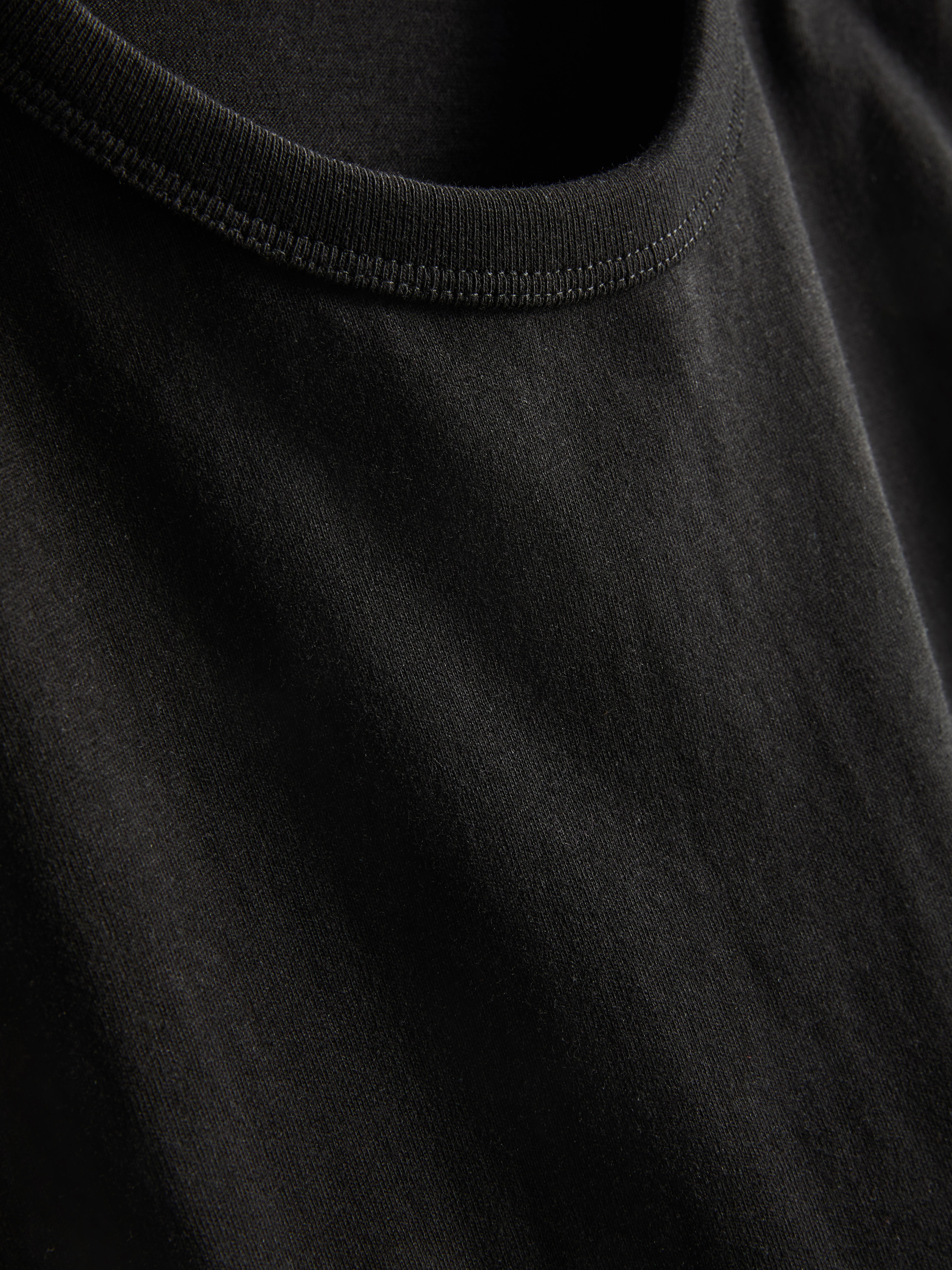 Relaxed-Fit Short-Sleeve T-Shirt - Black