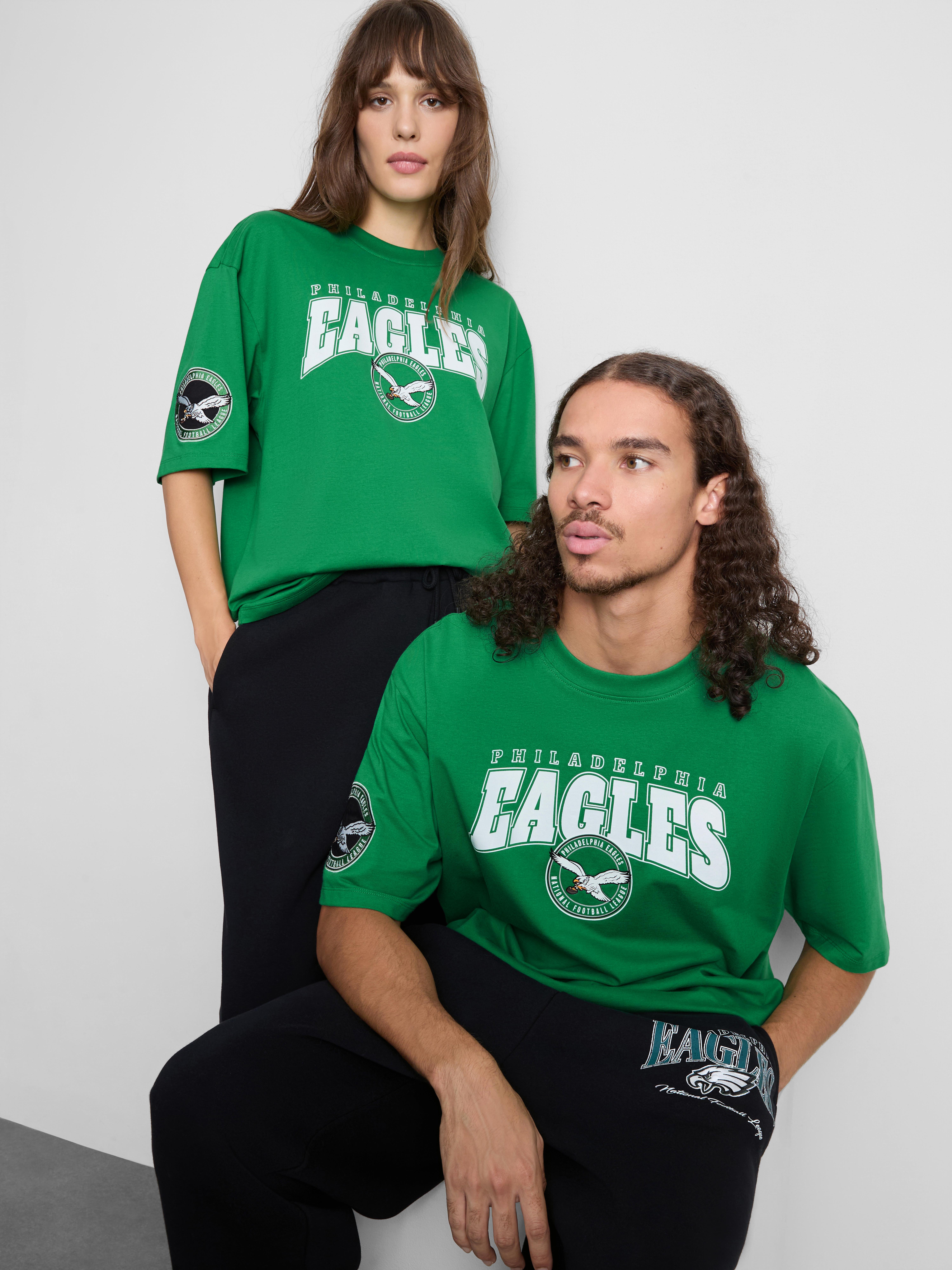 NFL Philadelphia Eagles Pure Cotton Graphic T-Shirt - Green