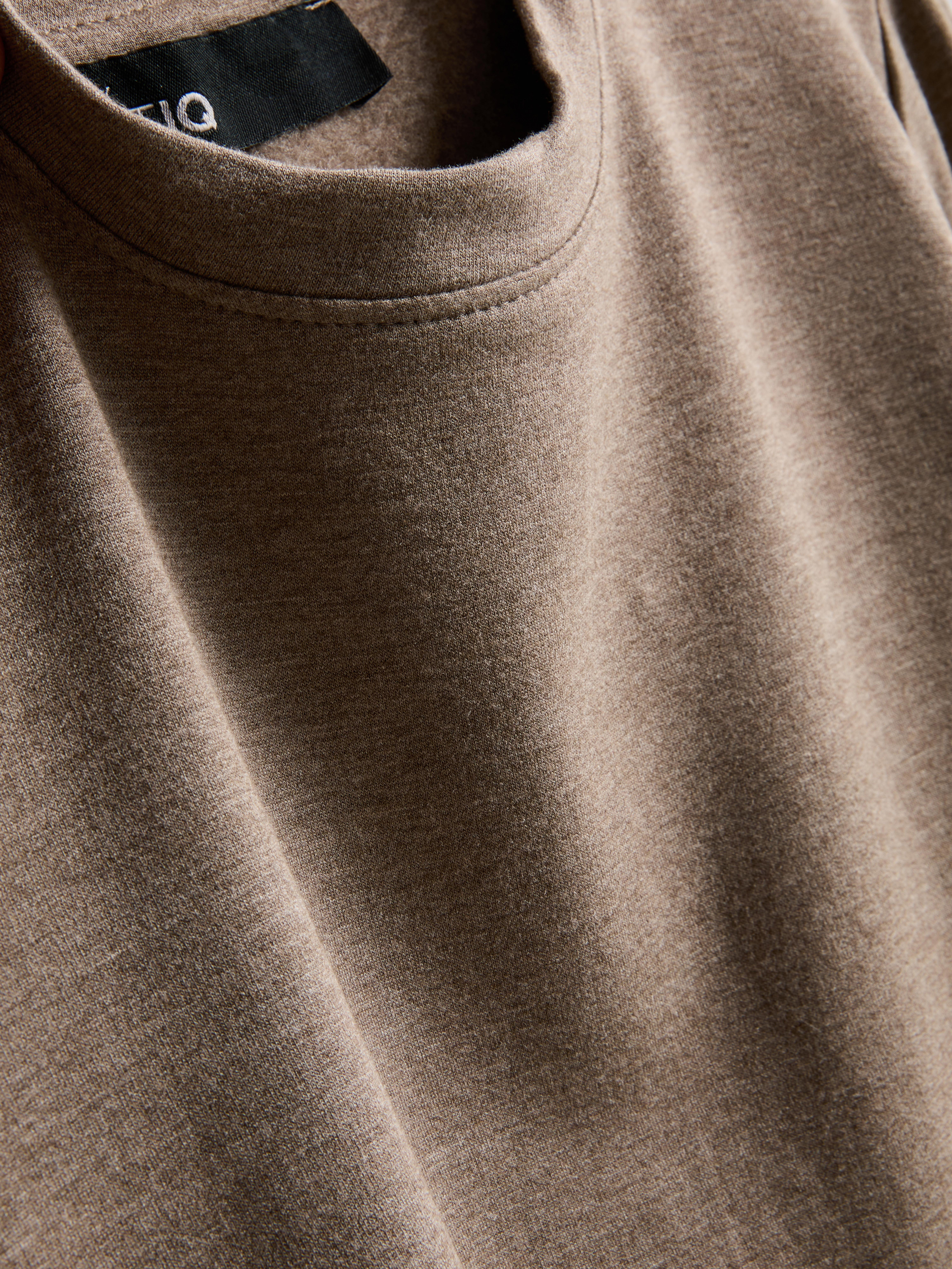 Heat IQ Long-Sleeve Base Layer Top - Taupe