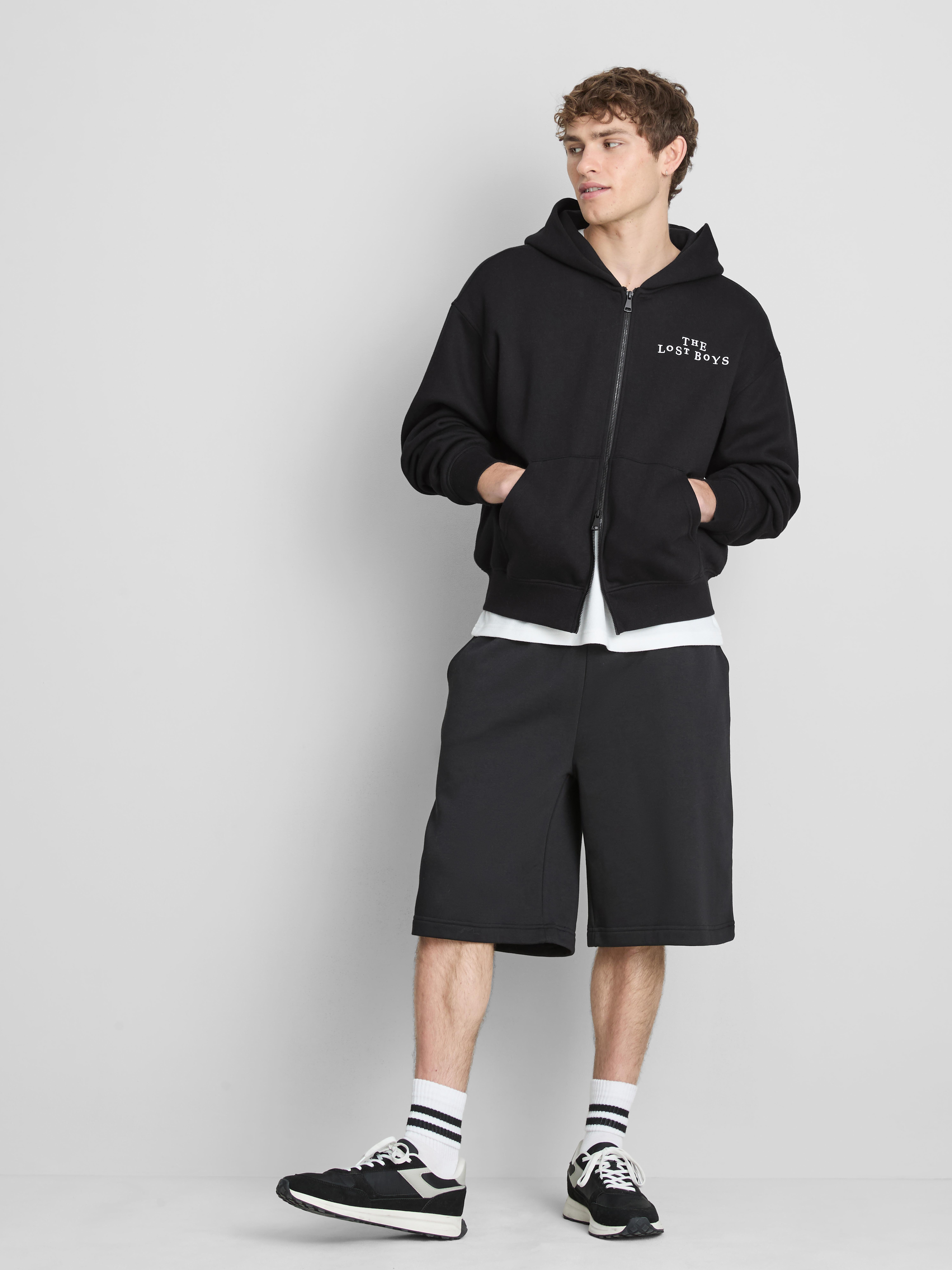 The Lost Boys Zip-Up Hoodie - Black