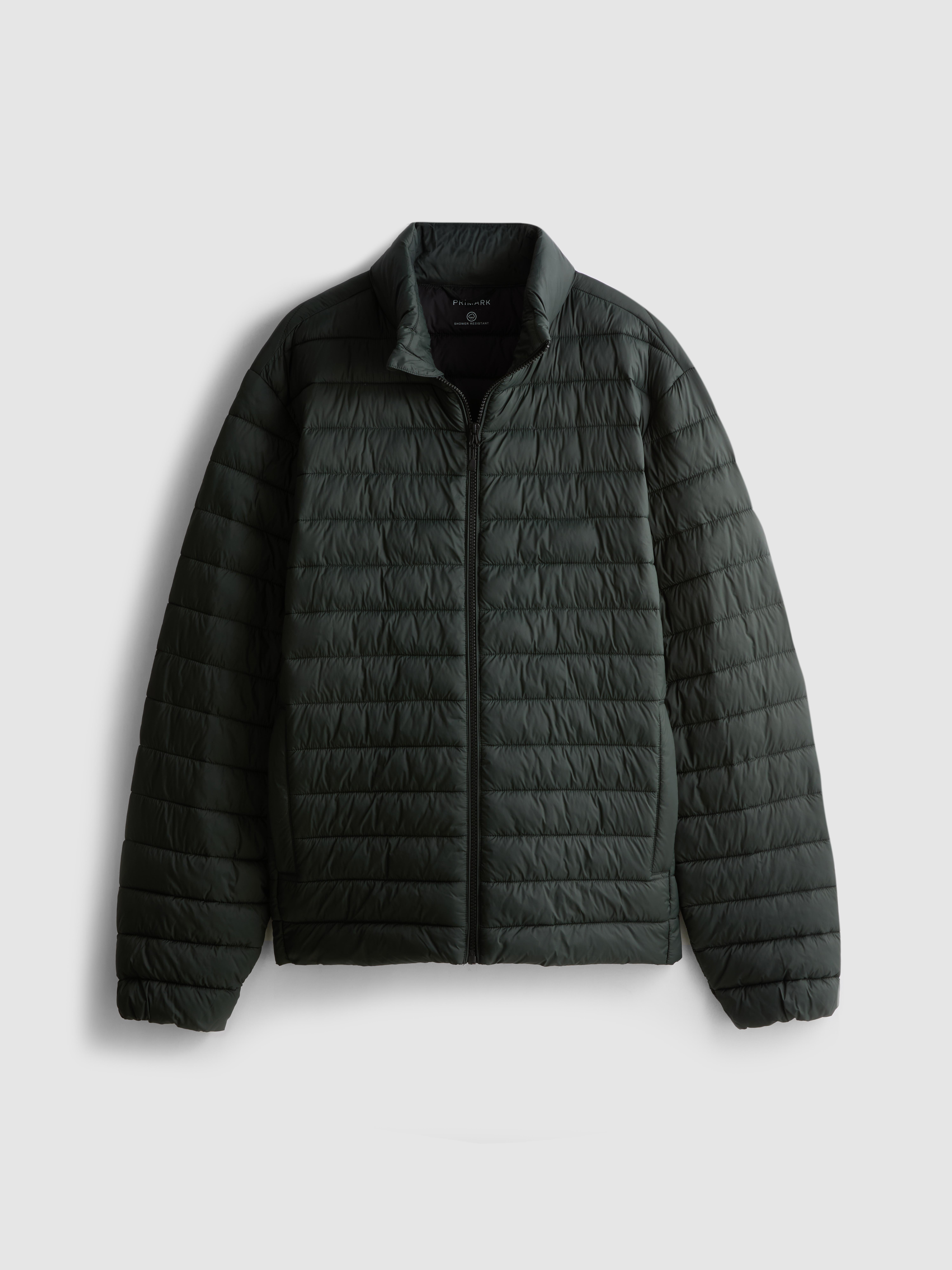 Padded Puffer Jacket - Green