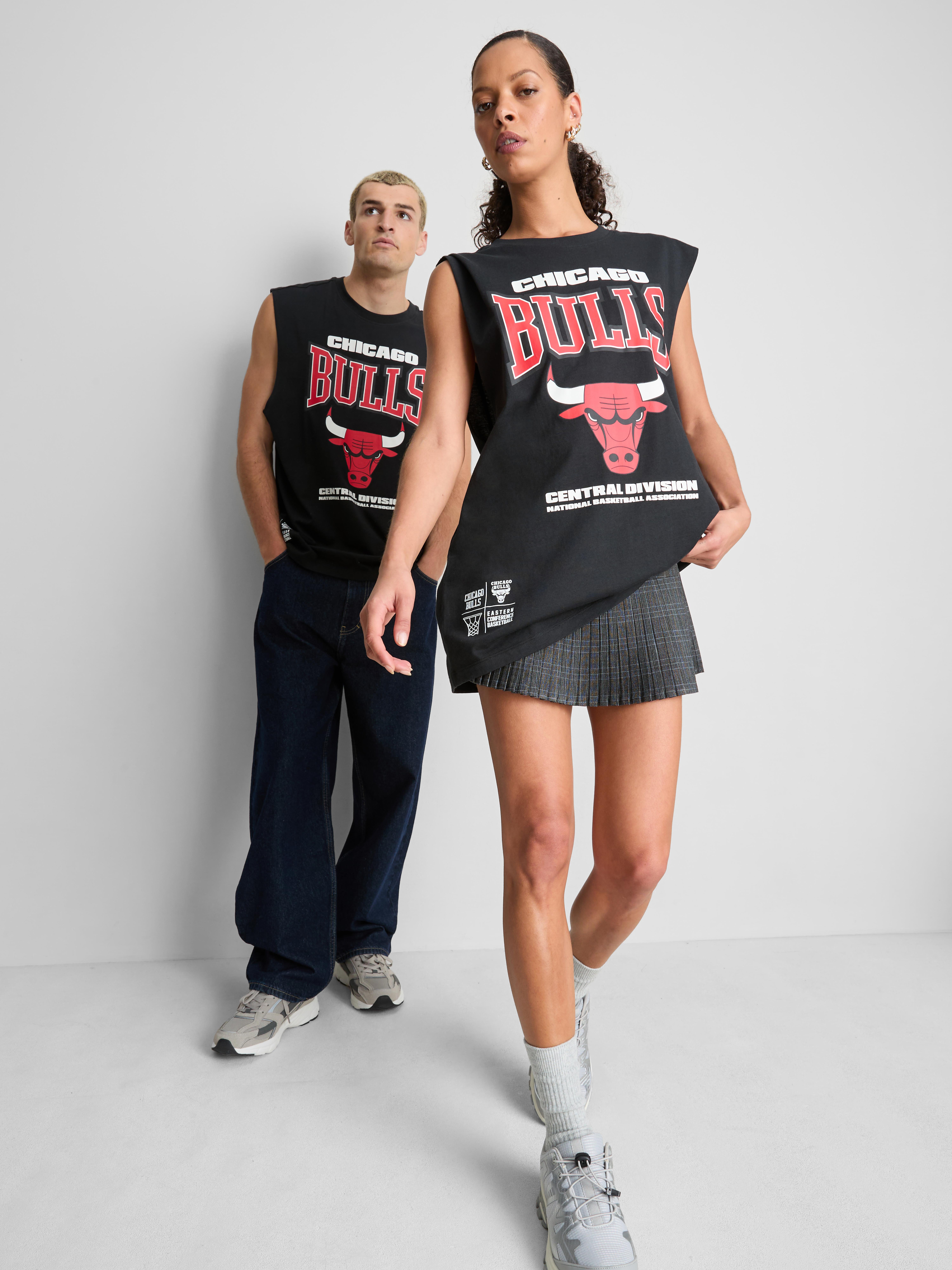 NBA Chicago Bulls Tank Top - Black