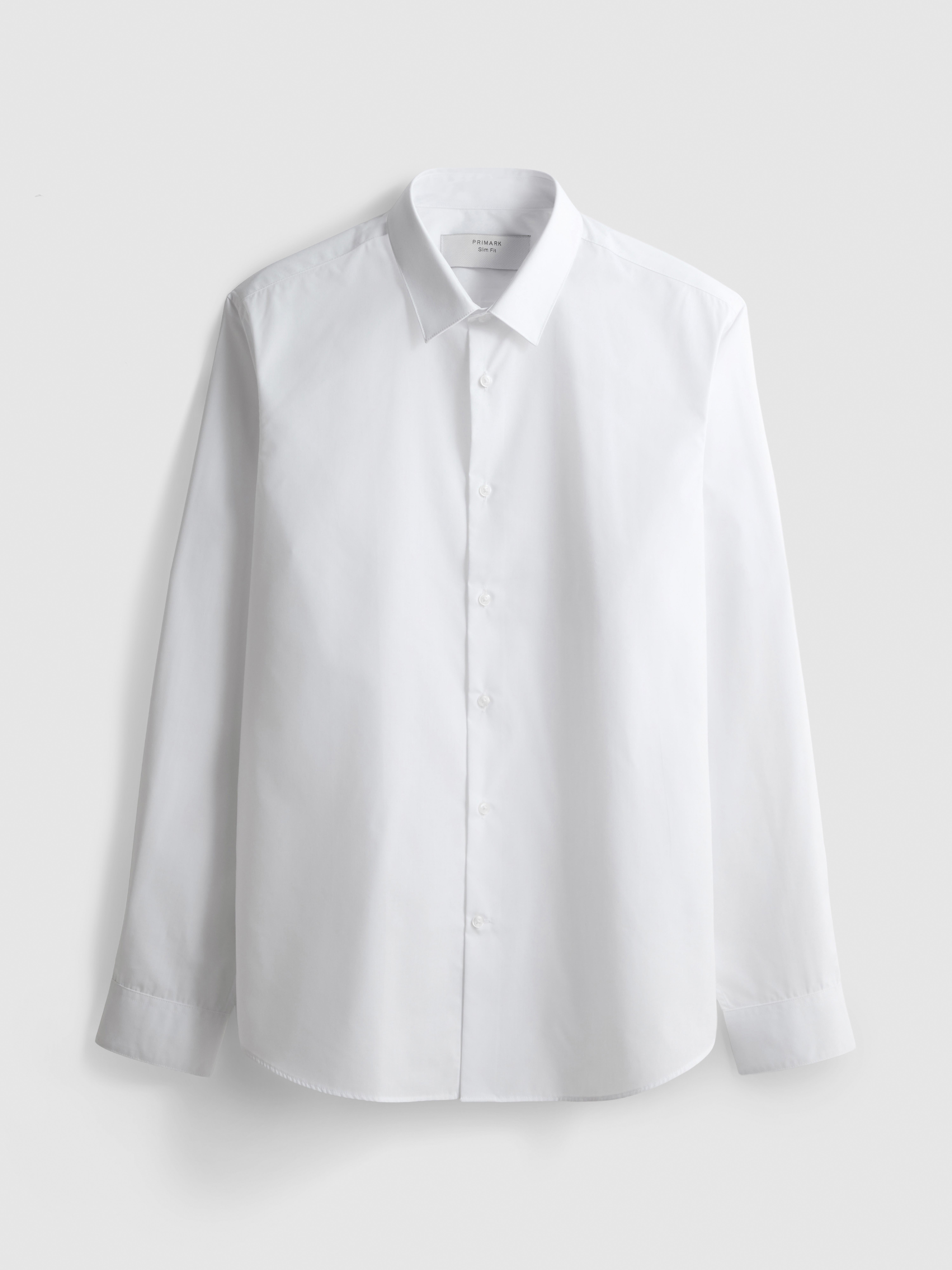 Slim-Fit Formal Shirt - White