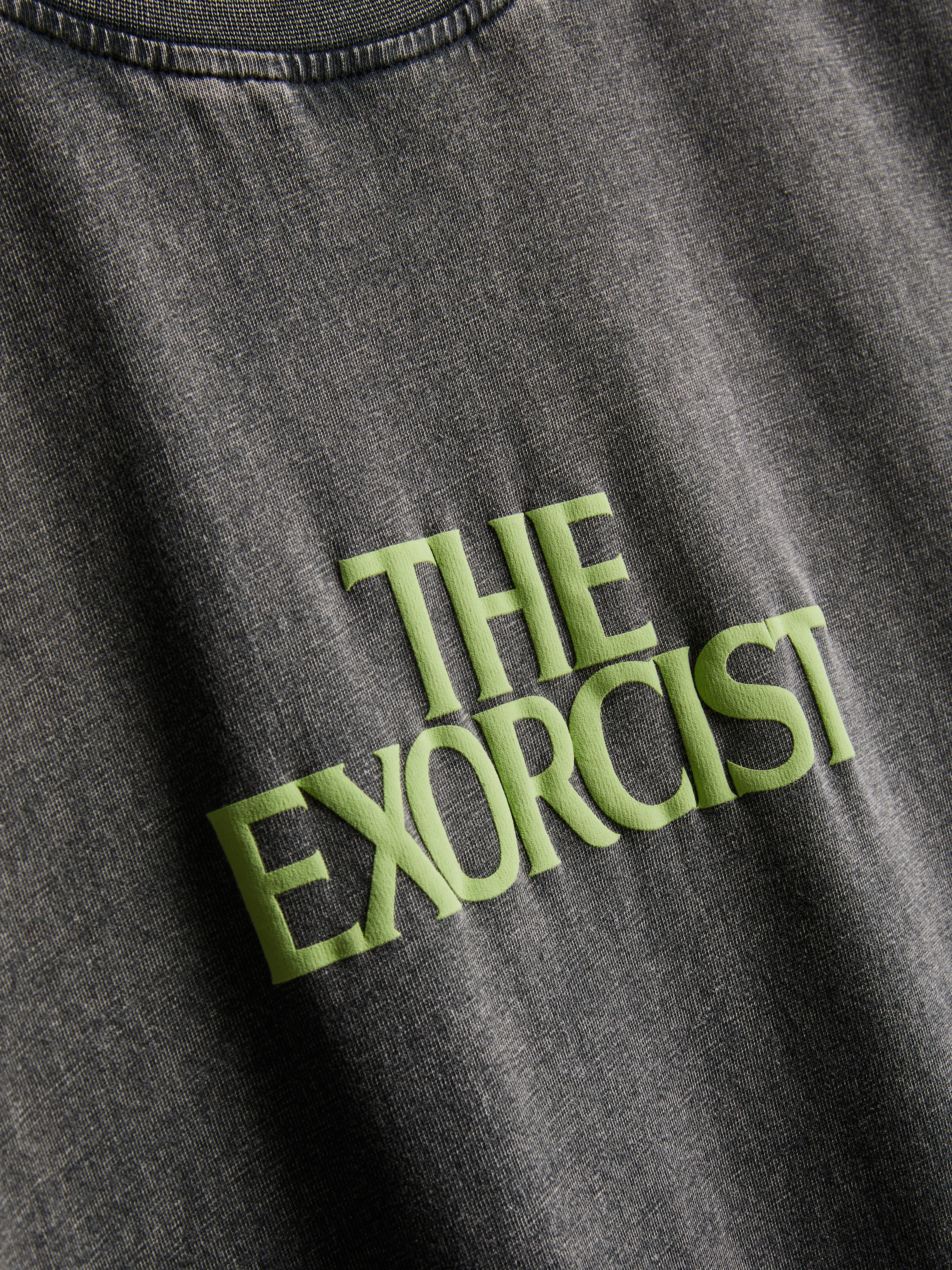 The Exorcist Graphic T-Shirt - Charcoal