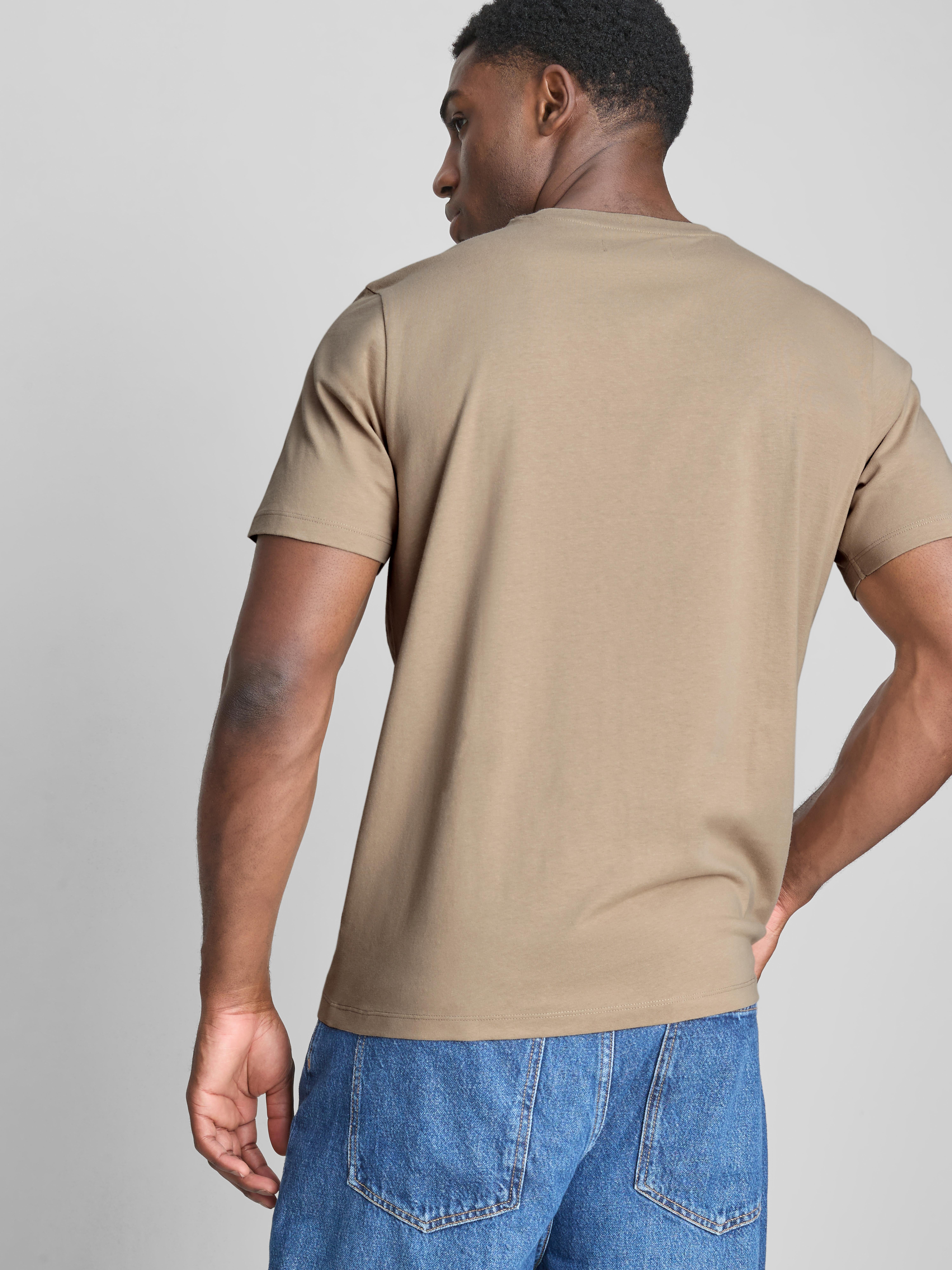 Pure Cotton Motor Riders Graphic T-Shirt - Stone