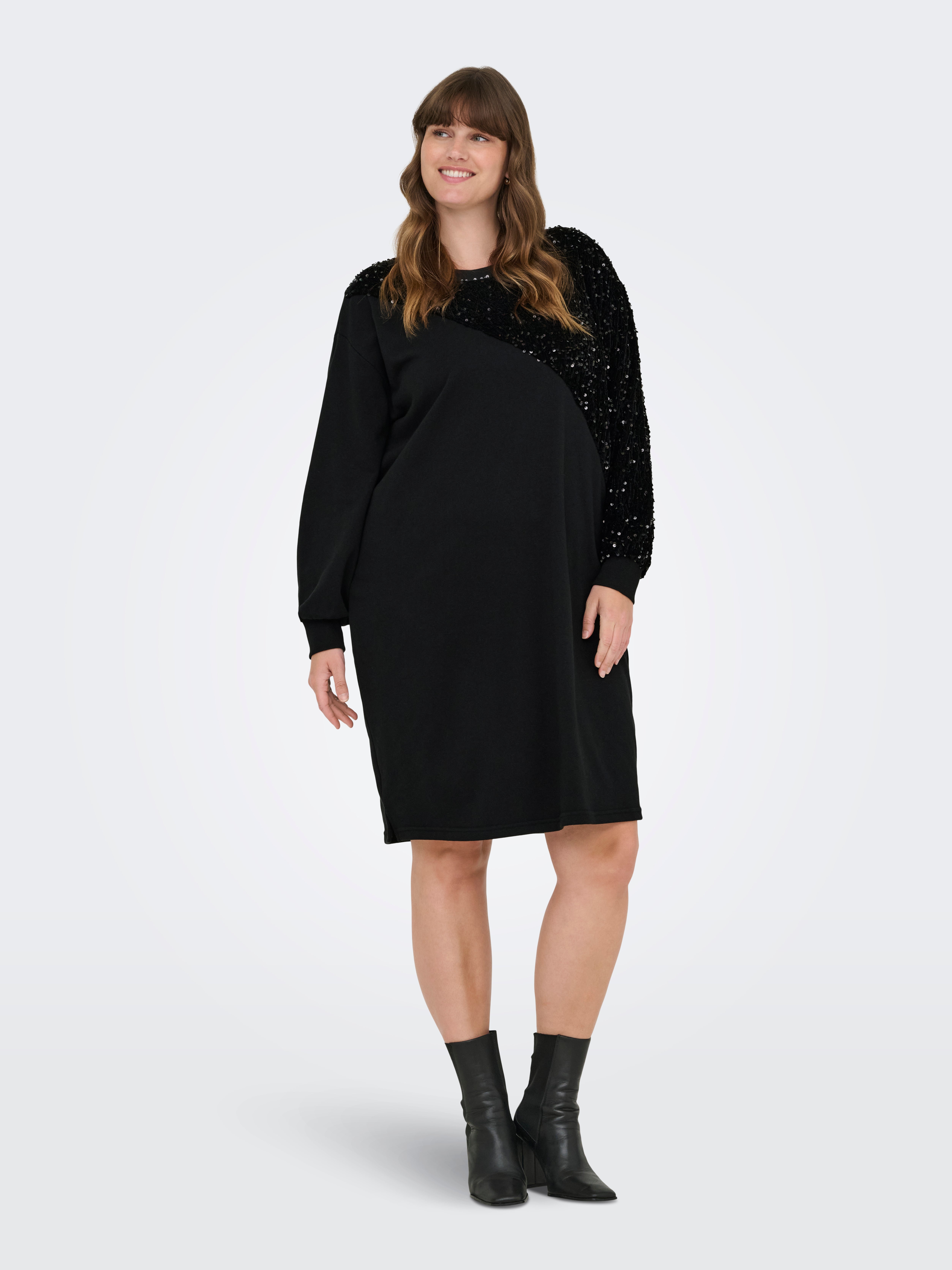 CARNELLIE Short dress Black