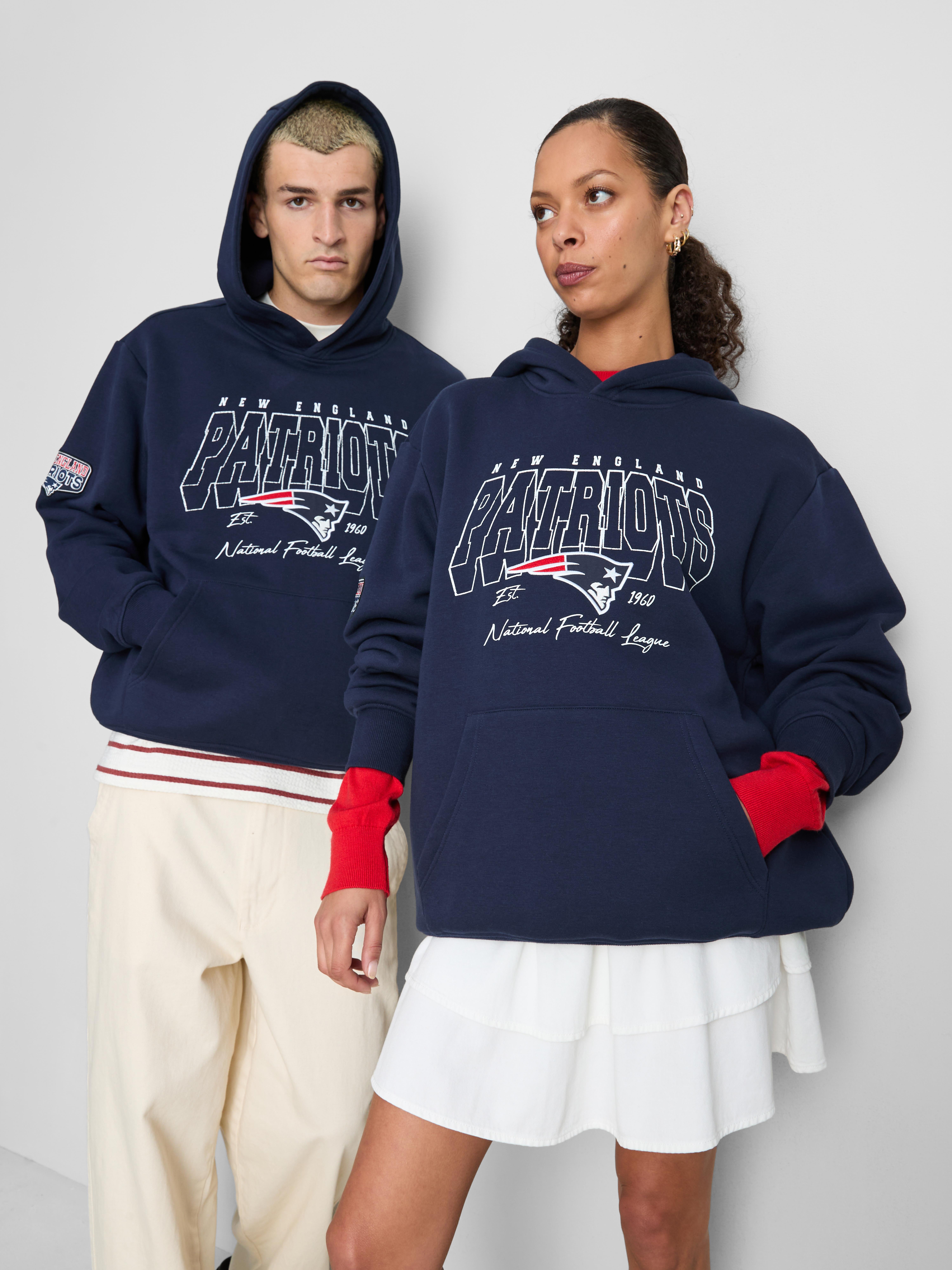 NFL New England Patriots Graphic Hoodie - Navy