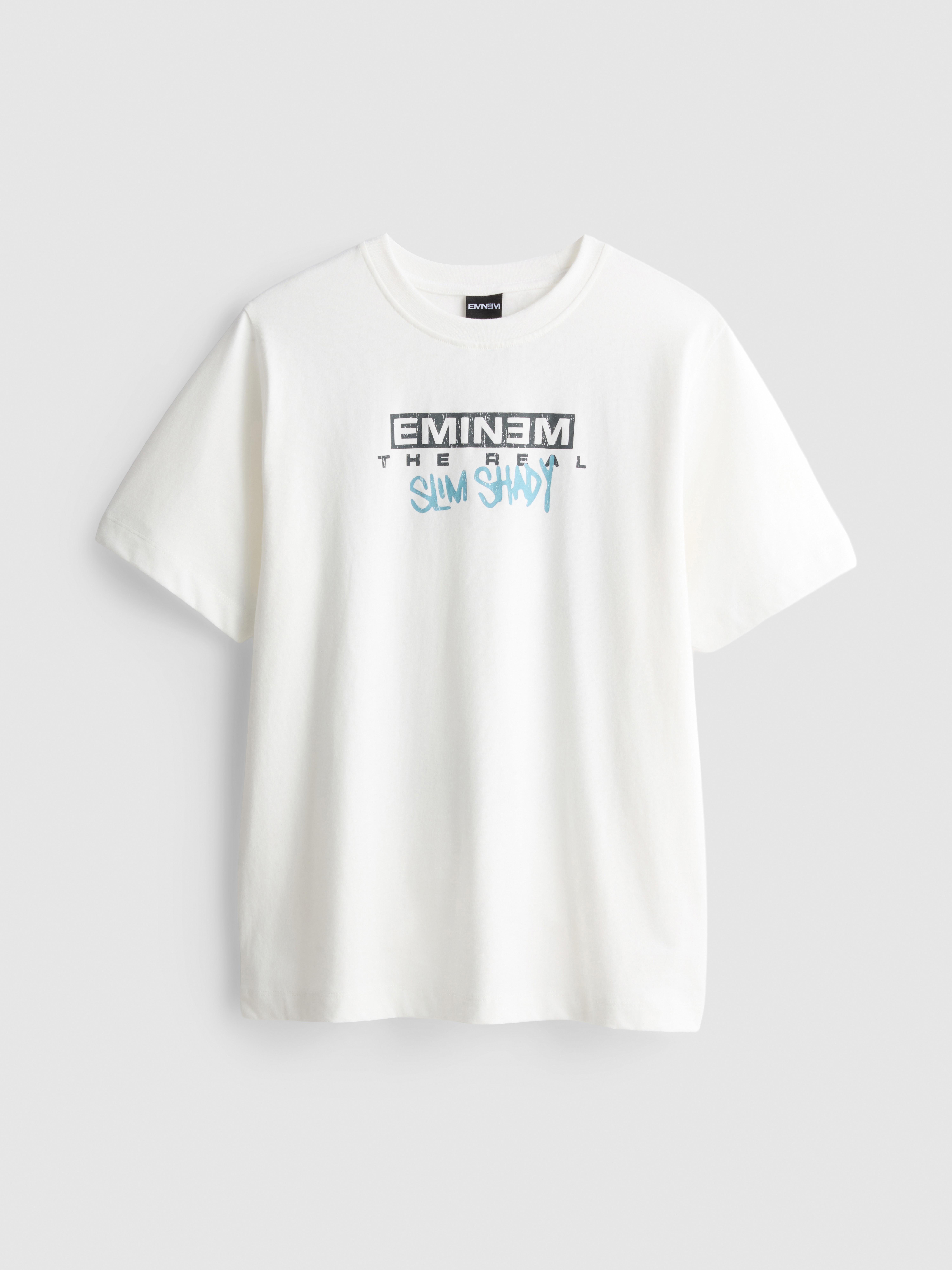 Eminem Pure Cotton Graphic Tee - White