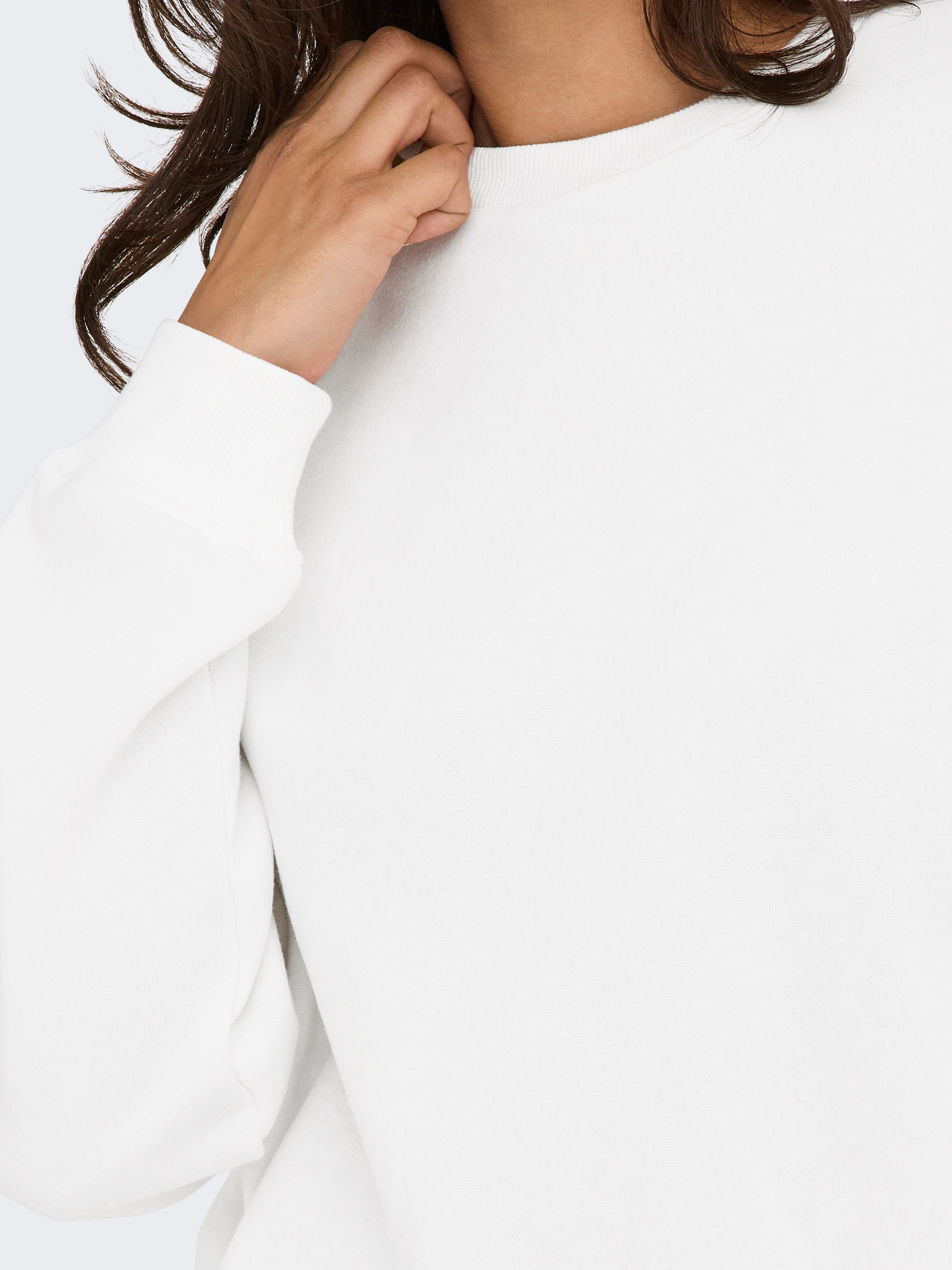 ONLSWEAT Sweatshirt White
