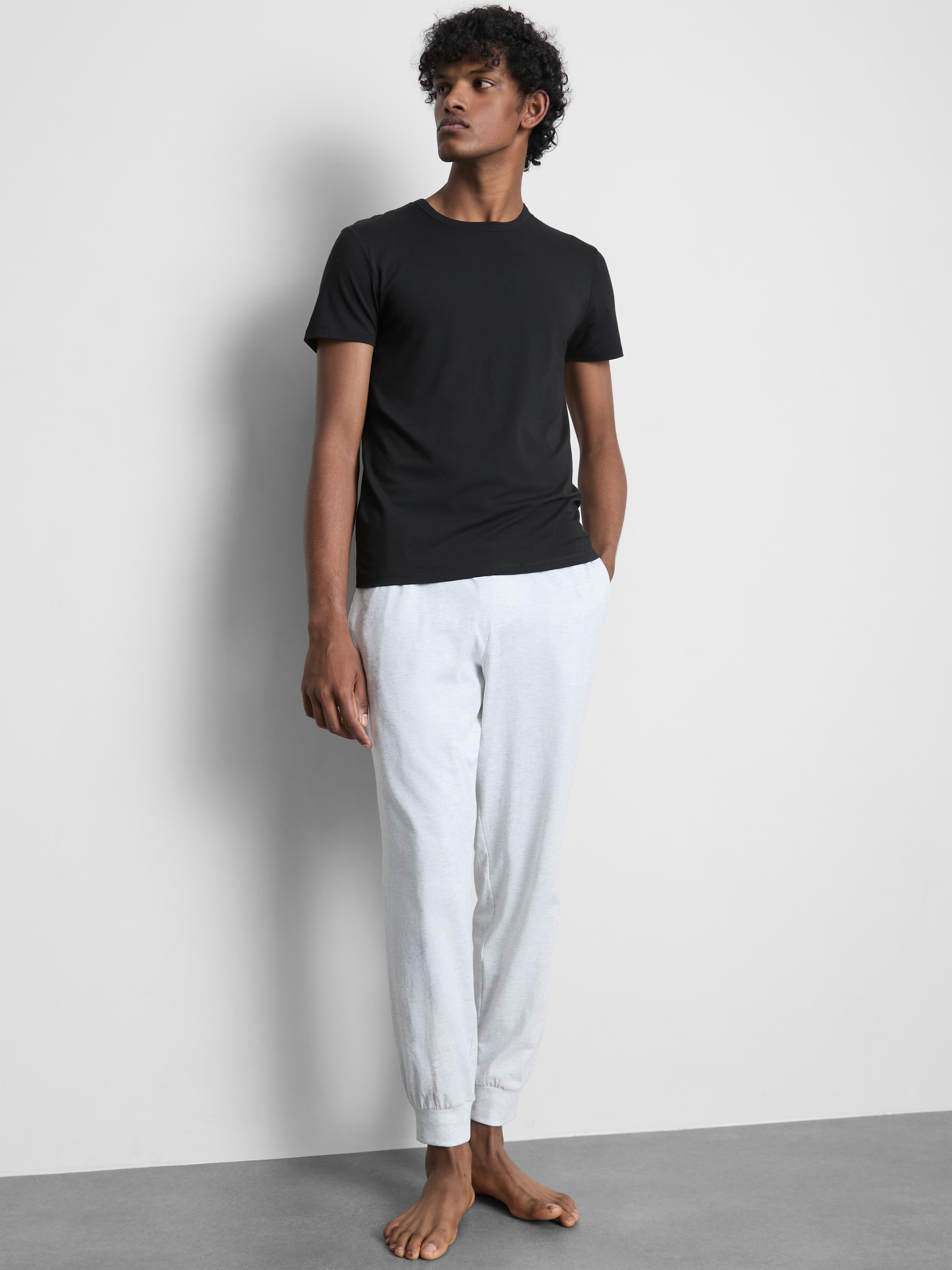 2pk Essential Short-Sleeve T-Shirt - Black