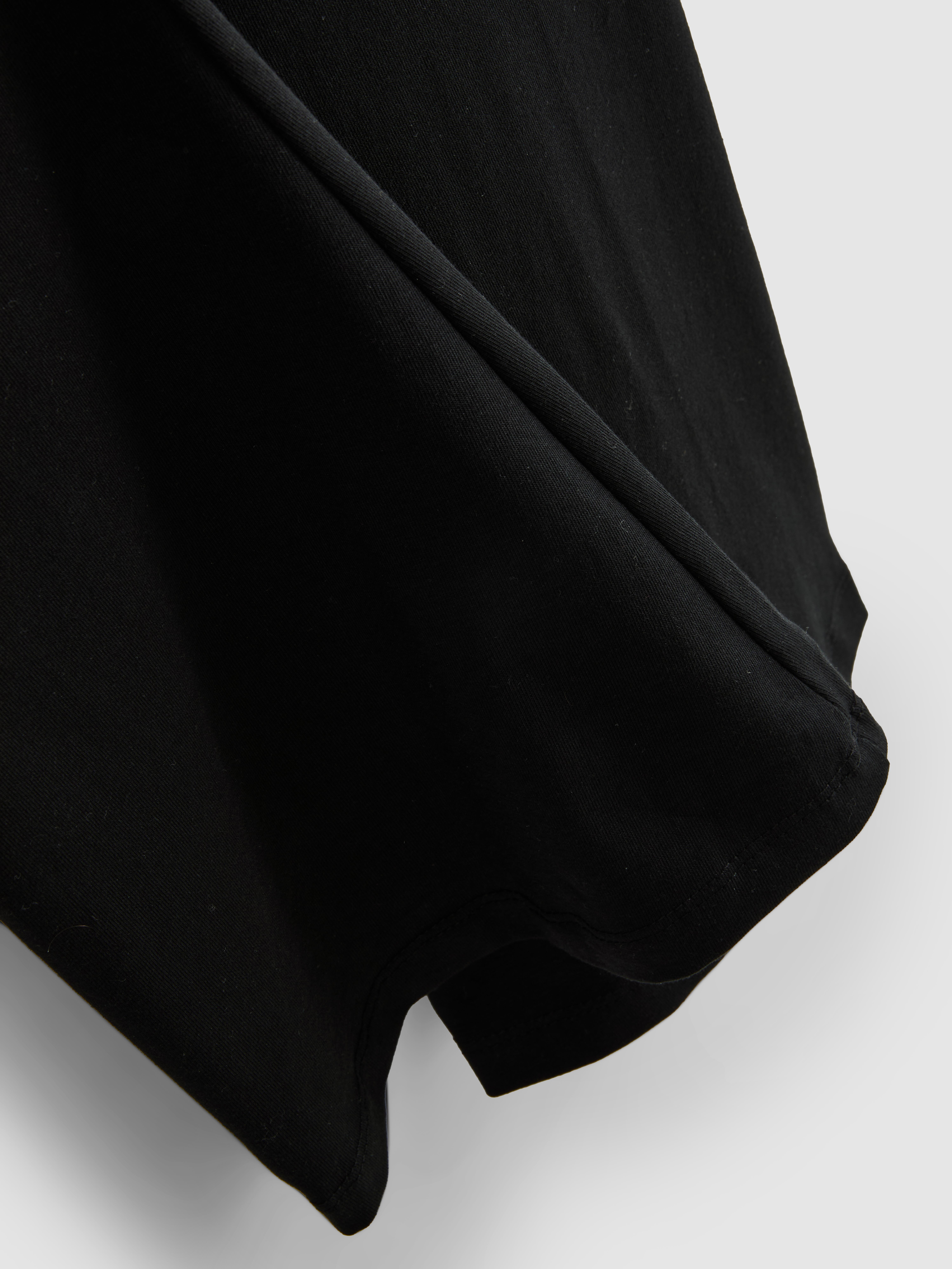 Cotton Rich Flared Leggings - Black