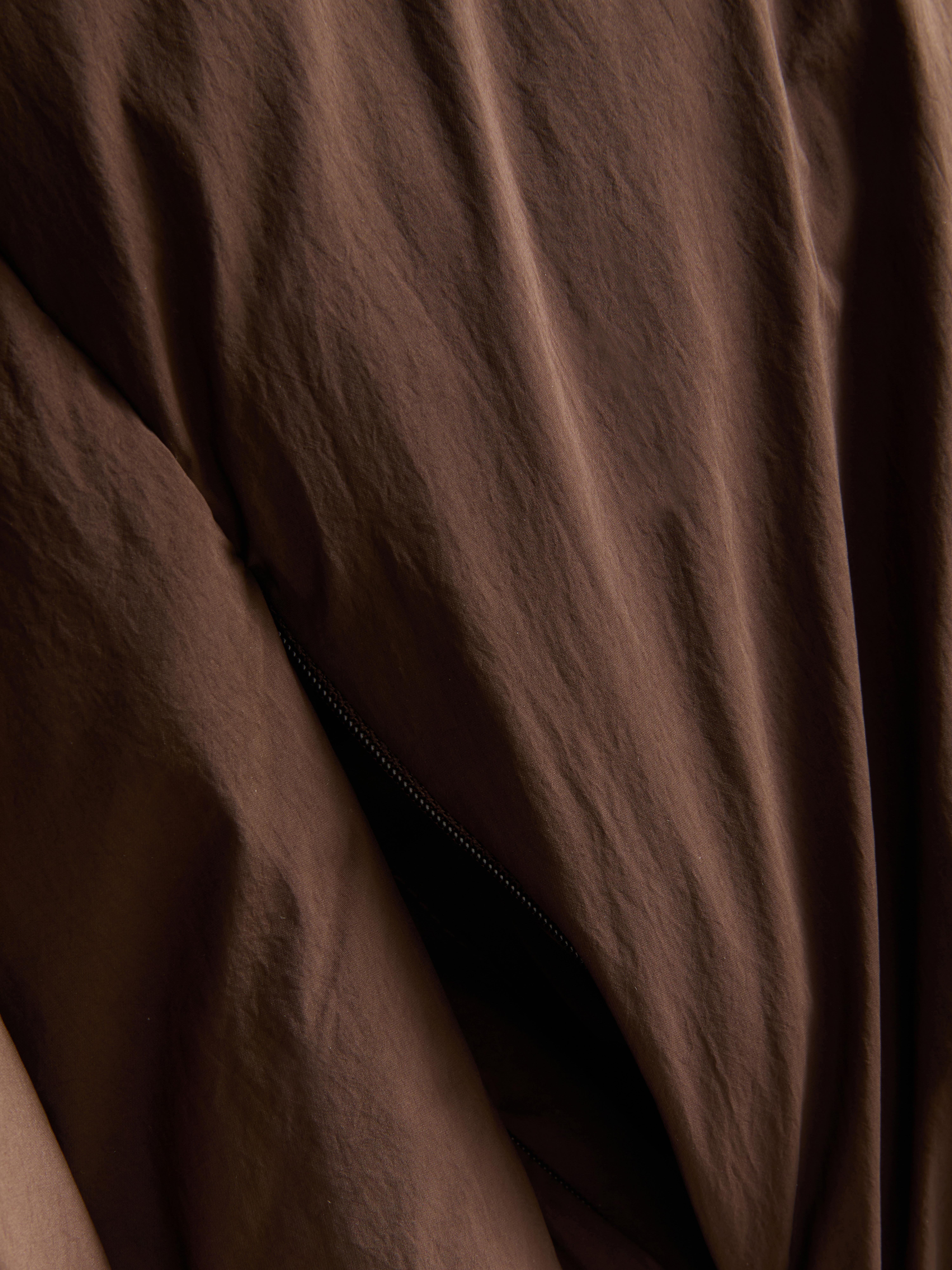 Classic Short Puffer Jacket - Brown