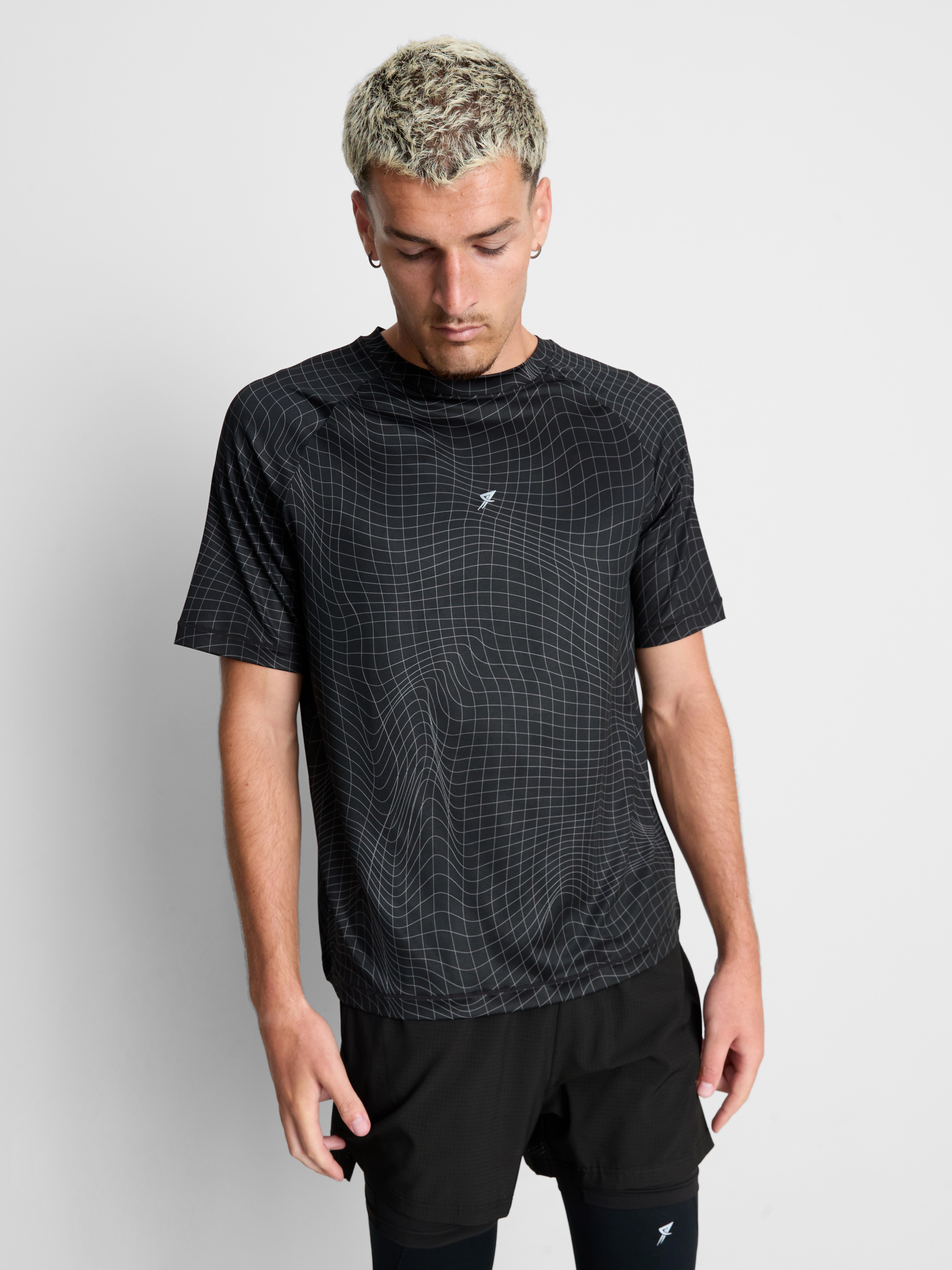 Primark Form | Printed Performance Tee - Black
