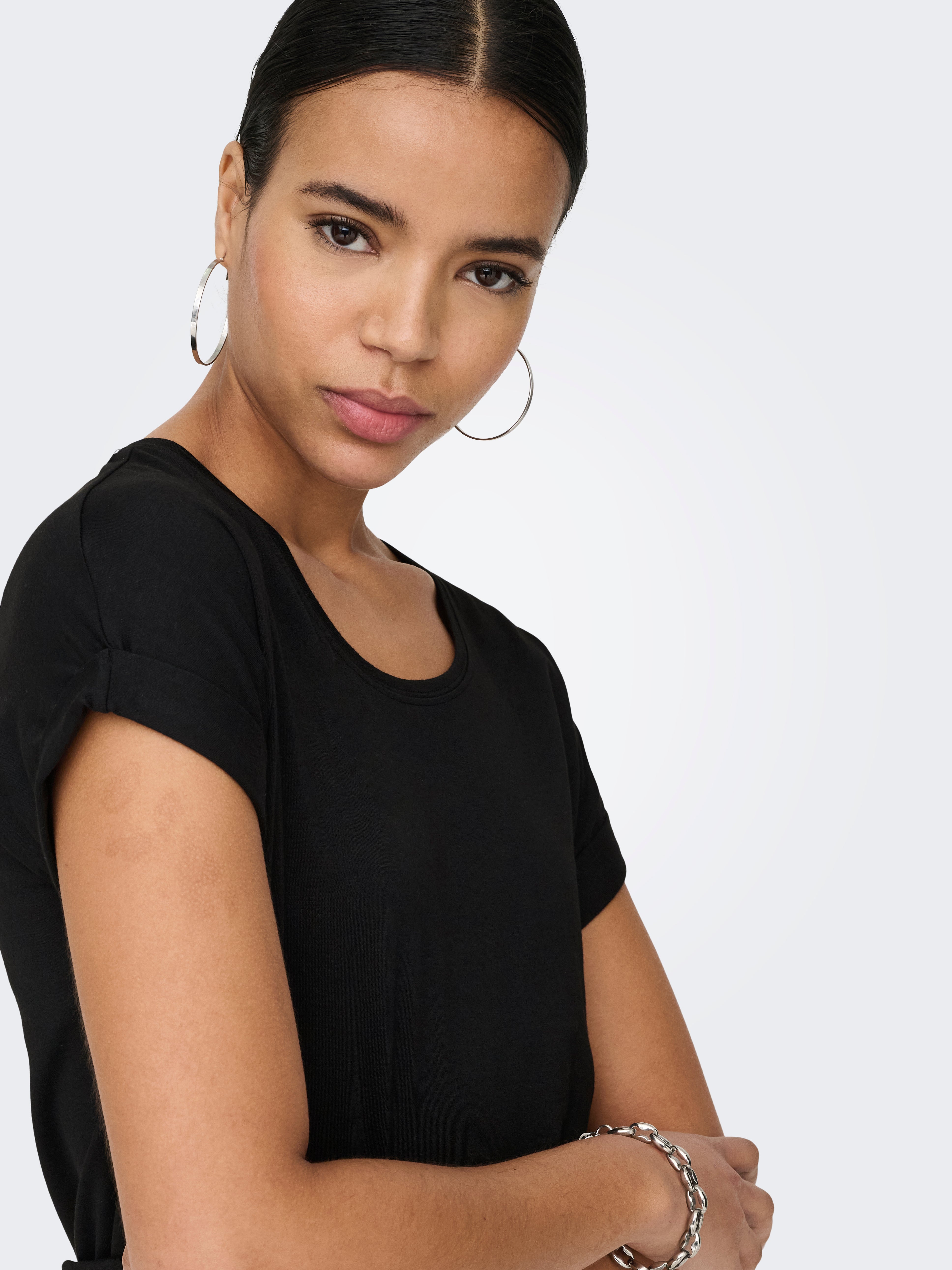 ONLMOSTER Top Black