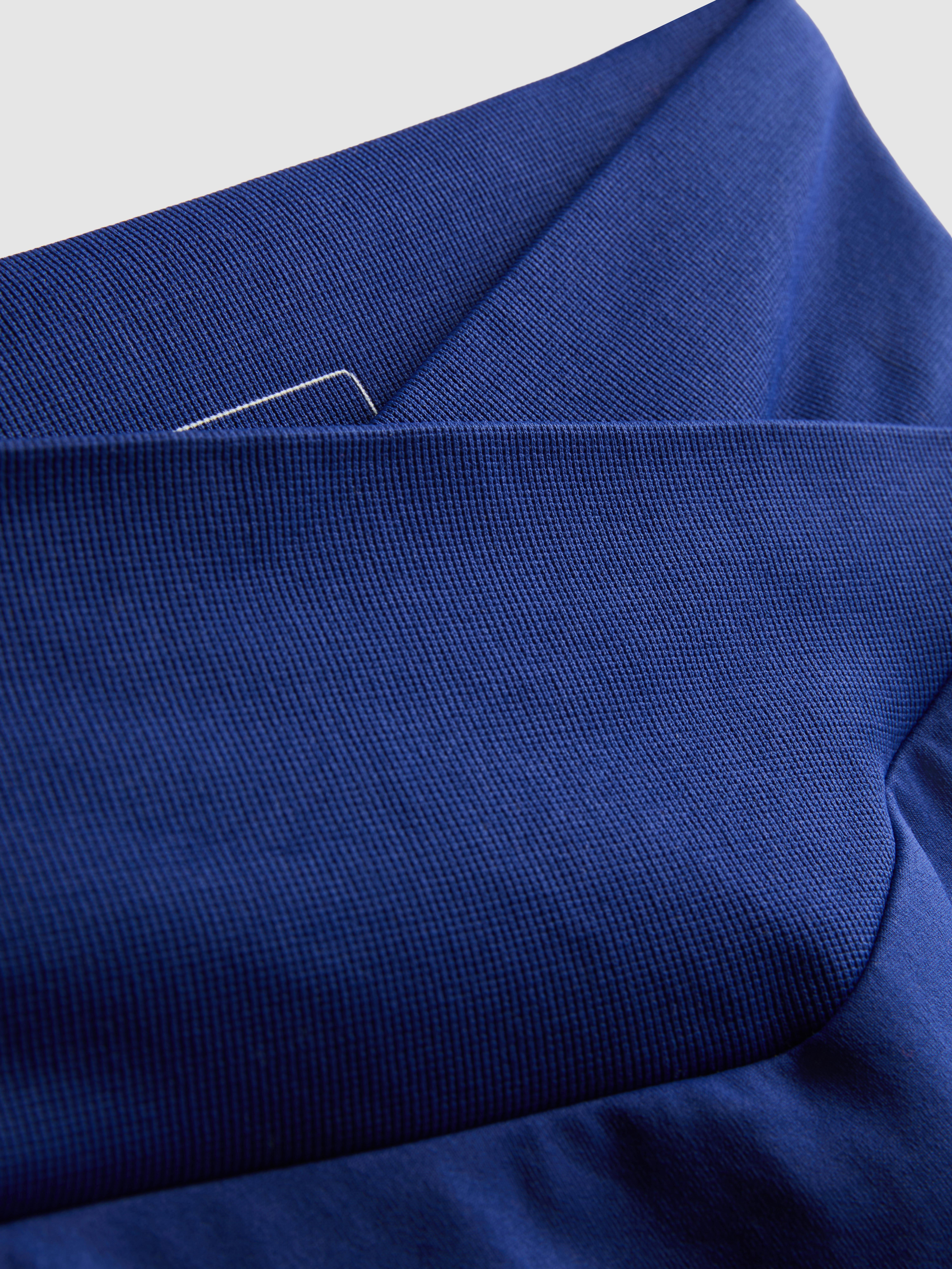 Seamless Crossover Active Shorts - Cobalt