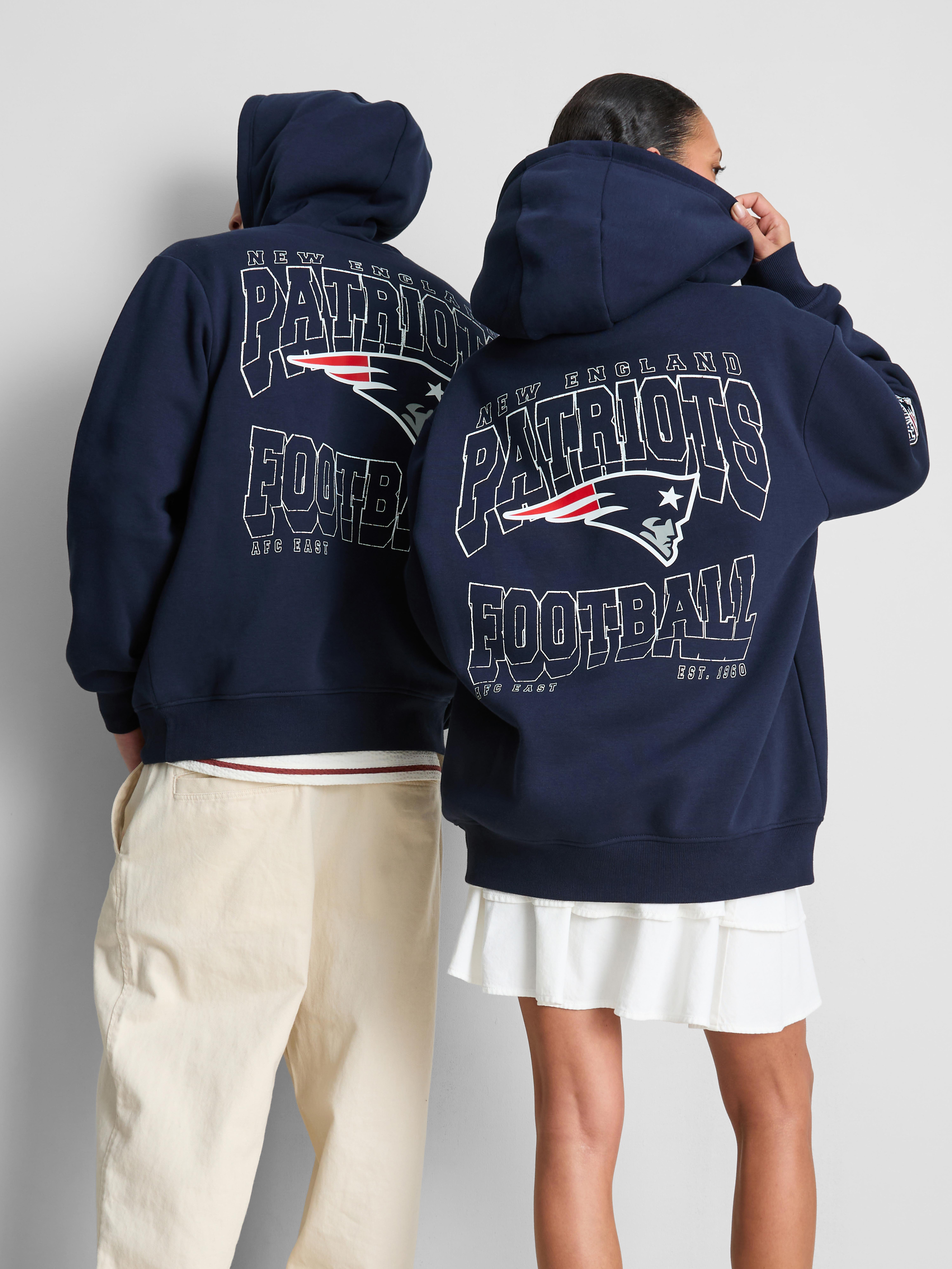 NFL New England Patriots Graphic Hoodie - Navy