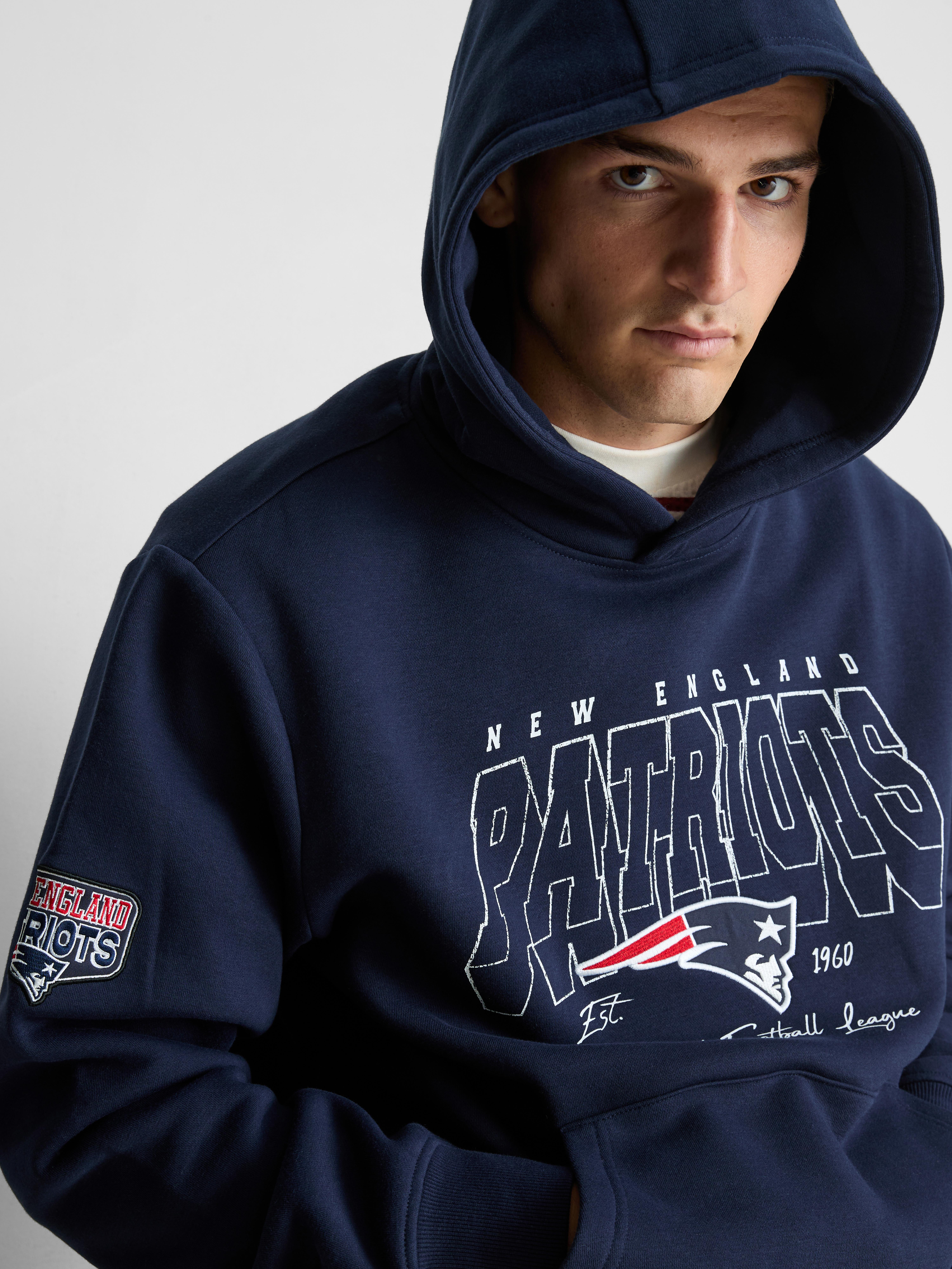 NFL New England Patriots Graphic Hoodie - Navy