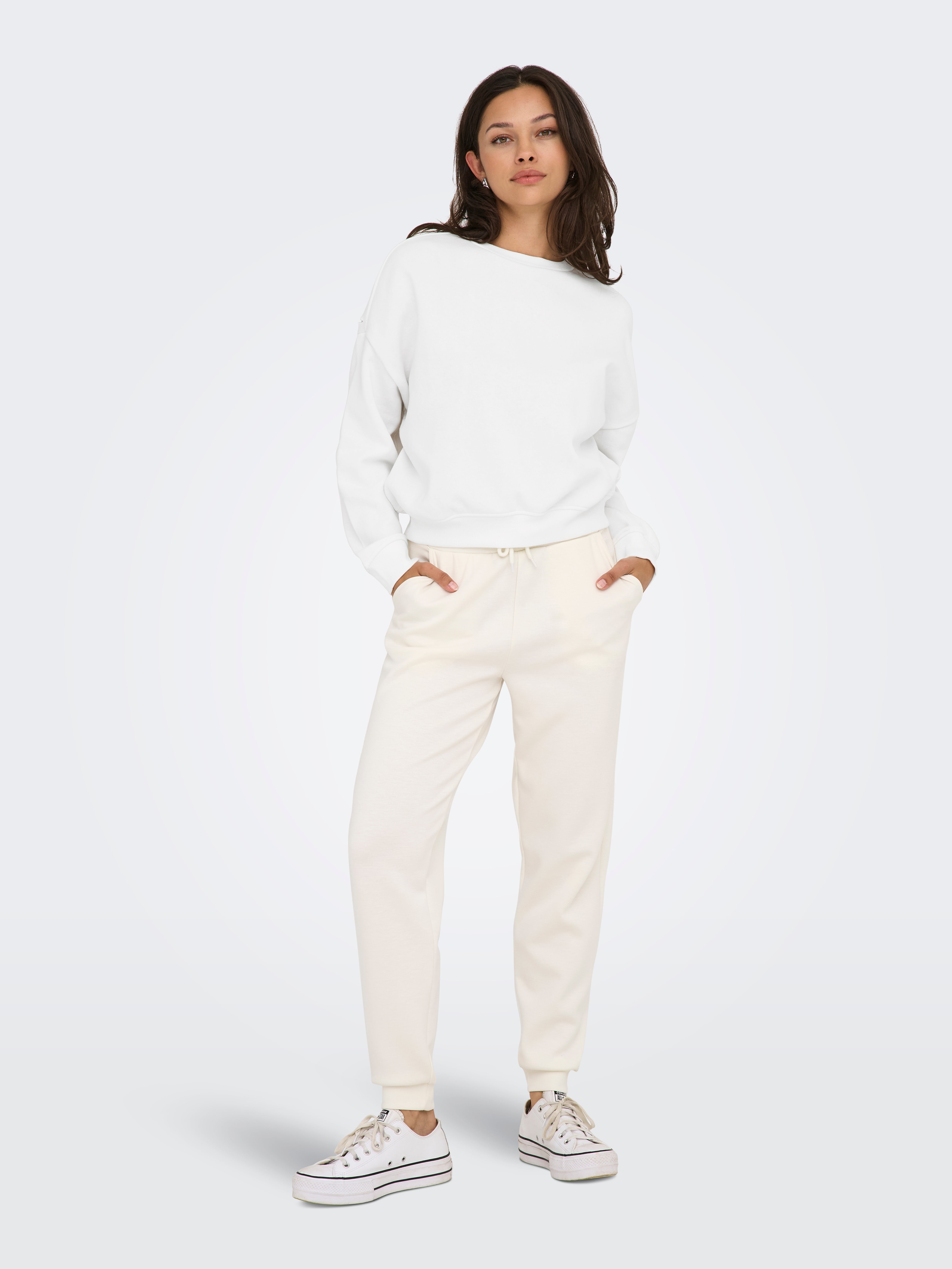 ONLSWEAT Sweatshirt White