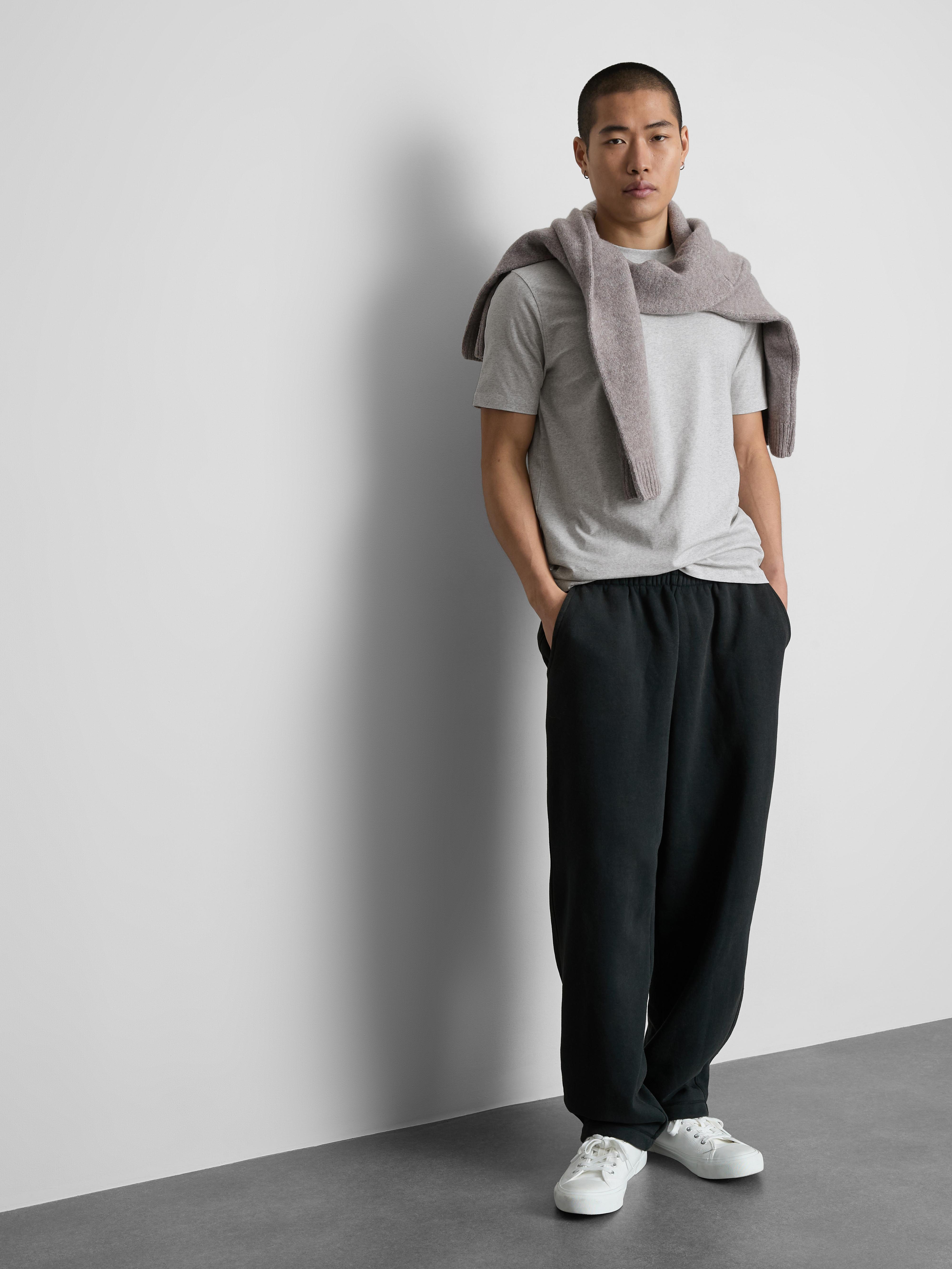 Slim-Fit Stretch T-Shirt - Light Gray
