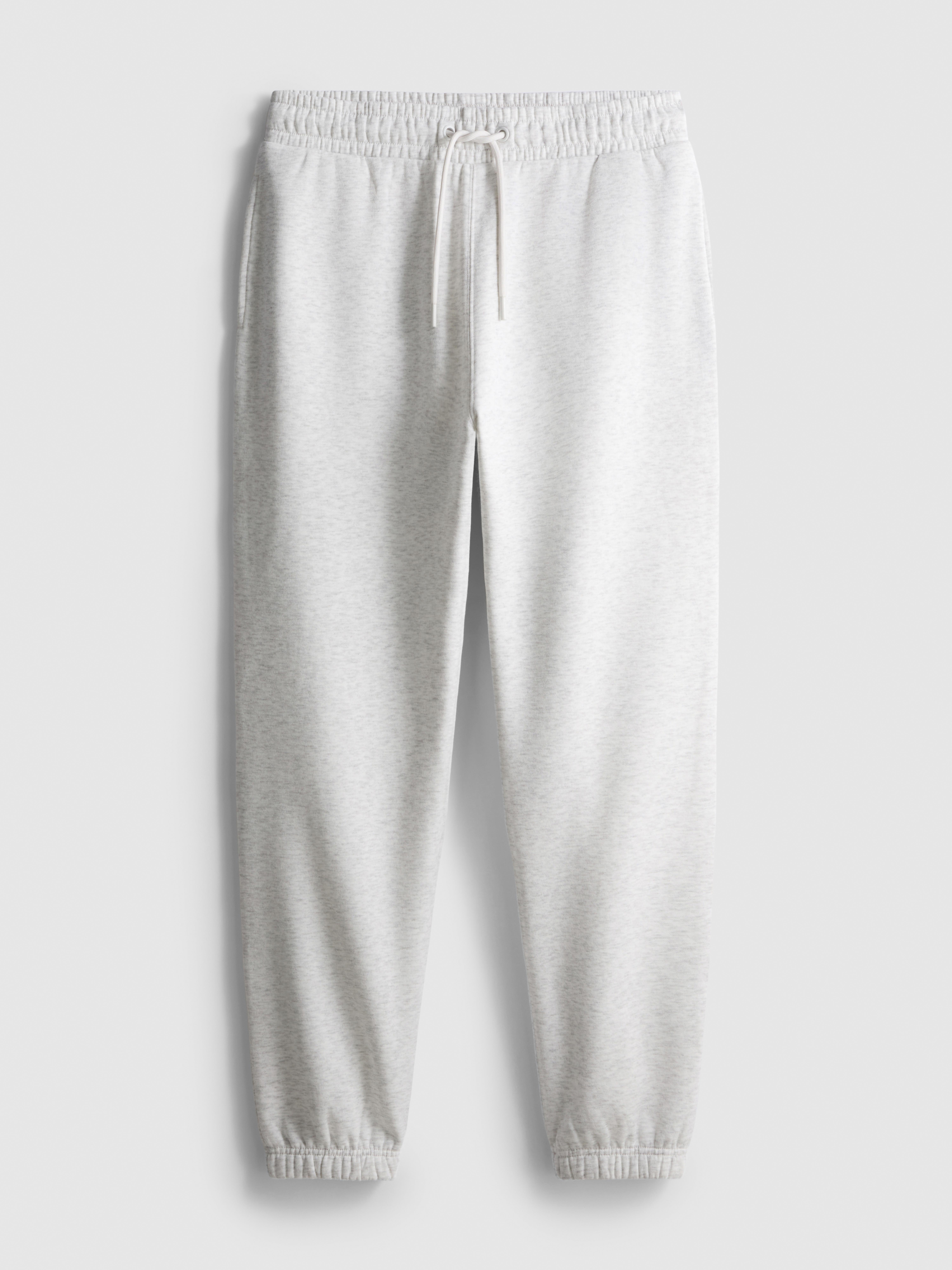 Stretch Waist Cuffed Joggers - Gray