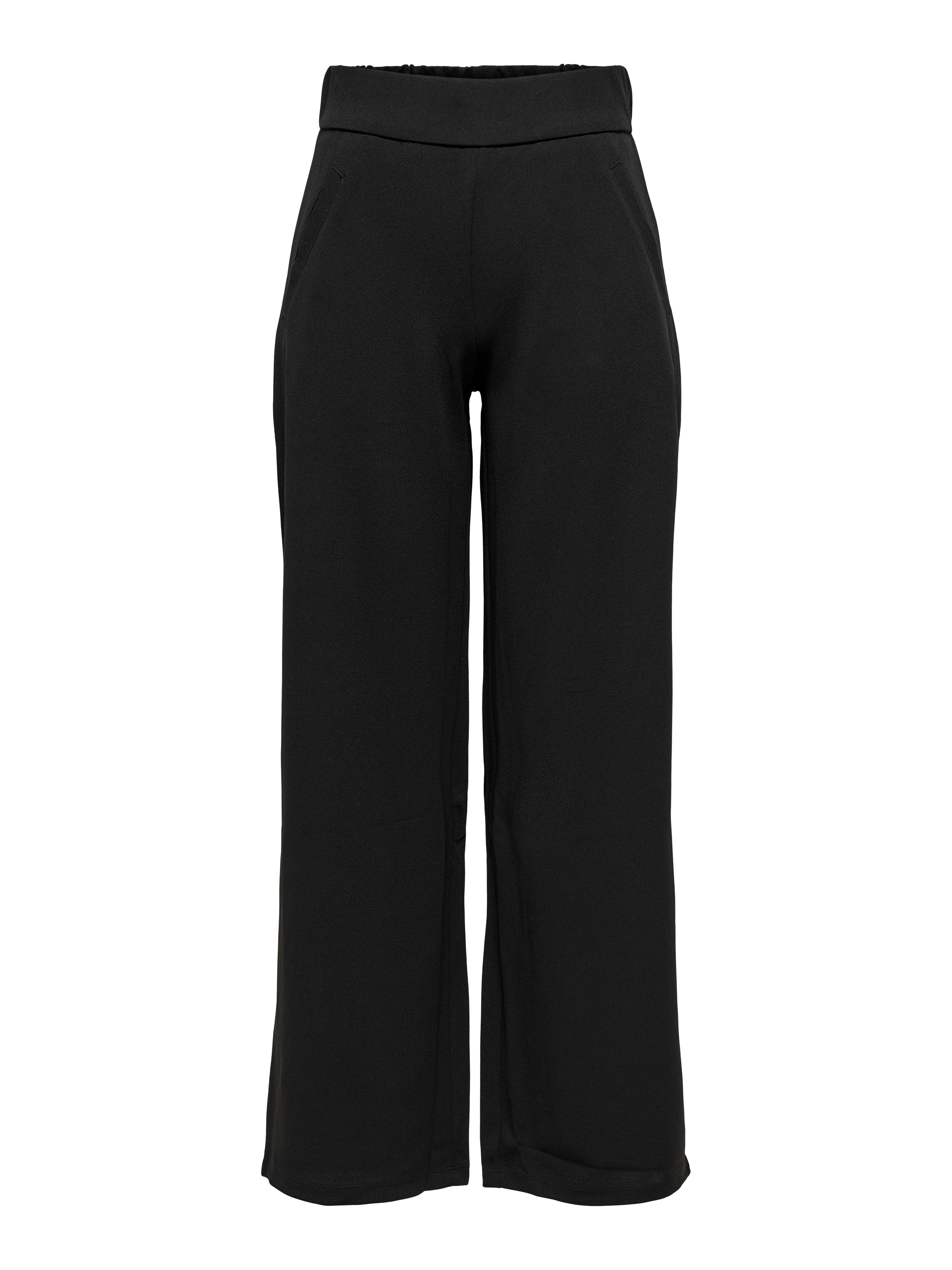 JDYLOUISVILLE Wide Leg Fit Wide-leg trousers Black