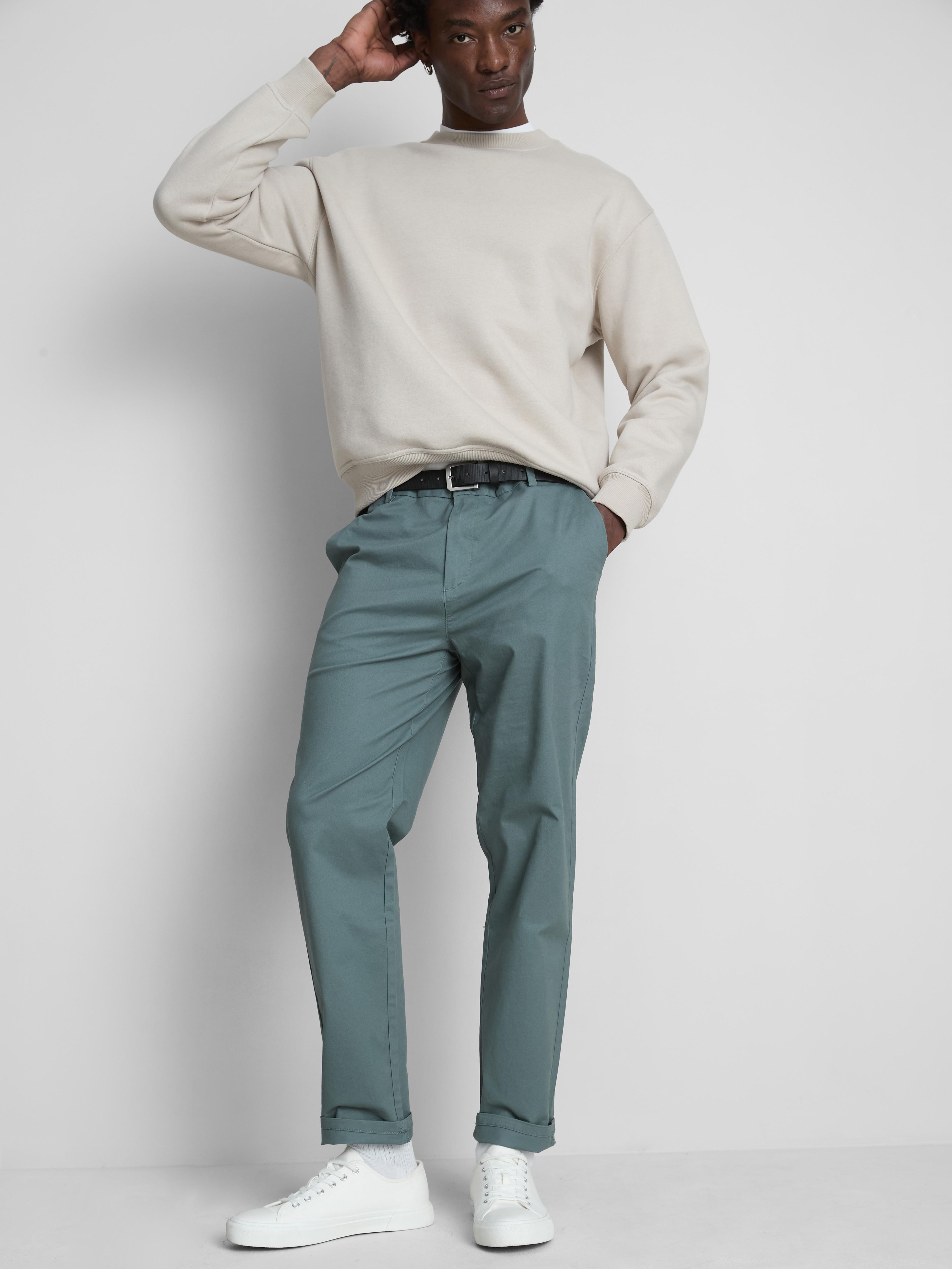 Slim Chinos - Green