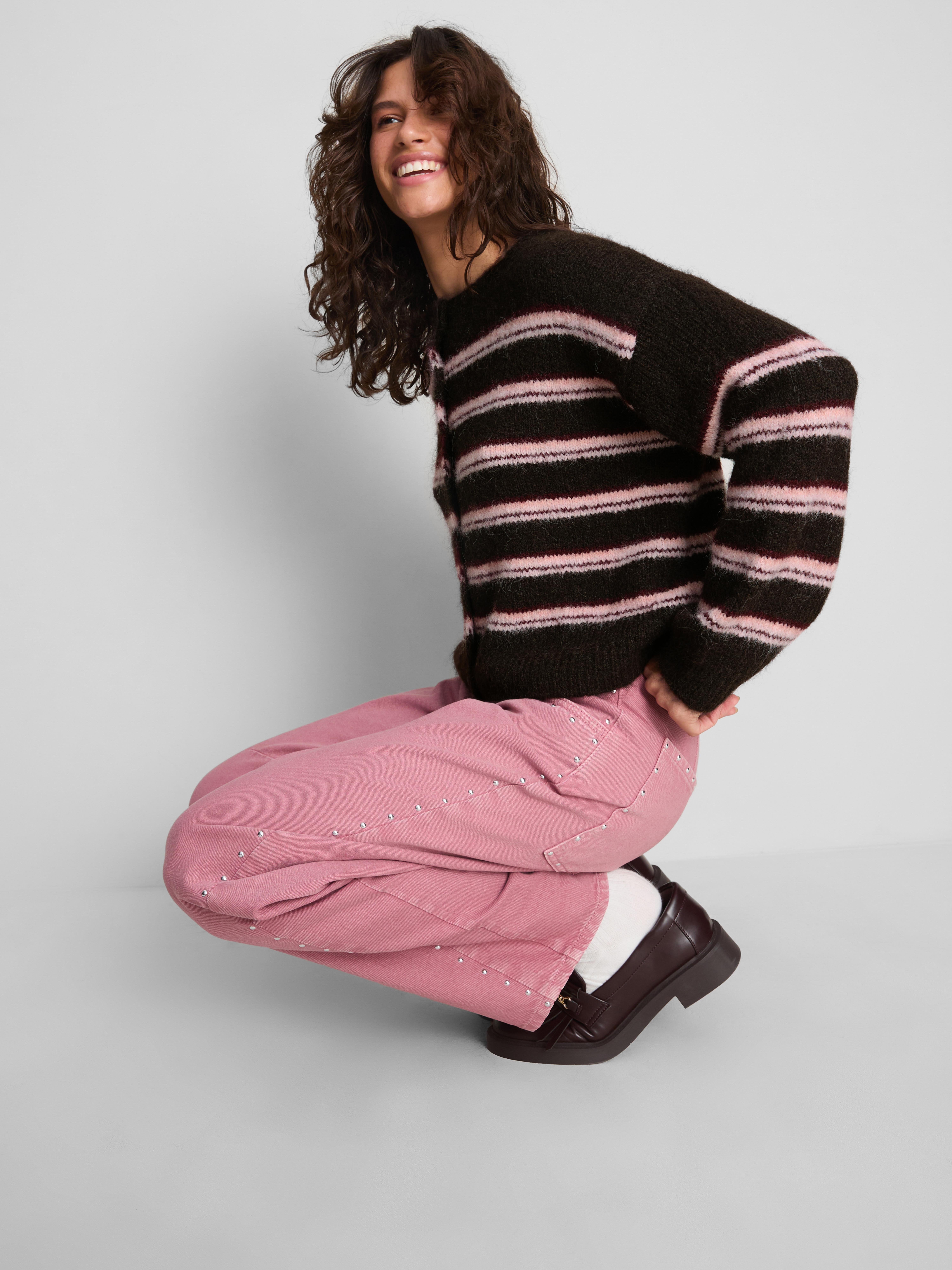 The Primark Scene | Boxy Knitted Cardigan - Multi
