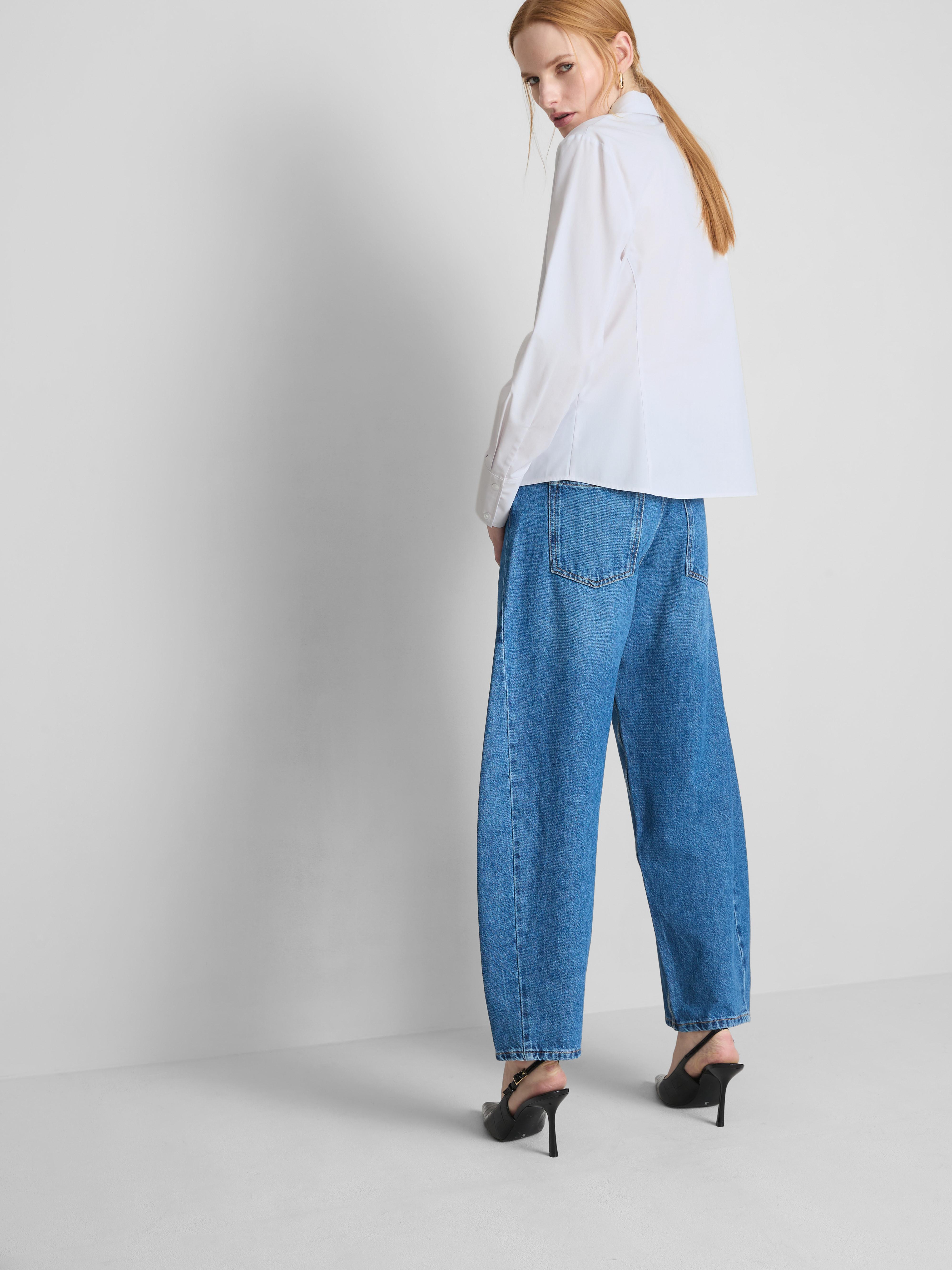 Long Sleeve Workwear Shirt - White