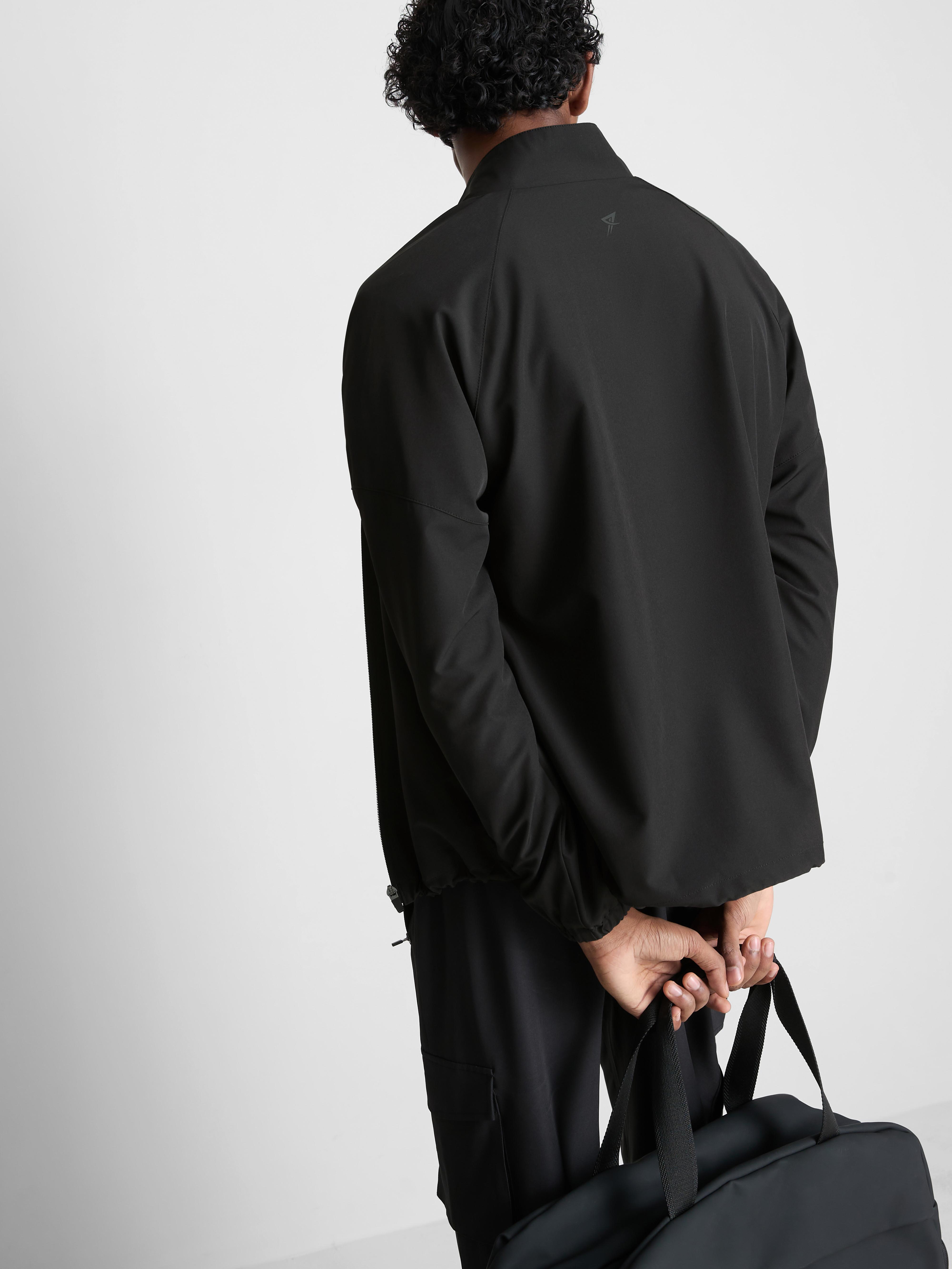 Active High-Neck Jacket - Black