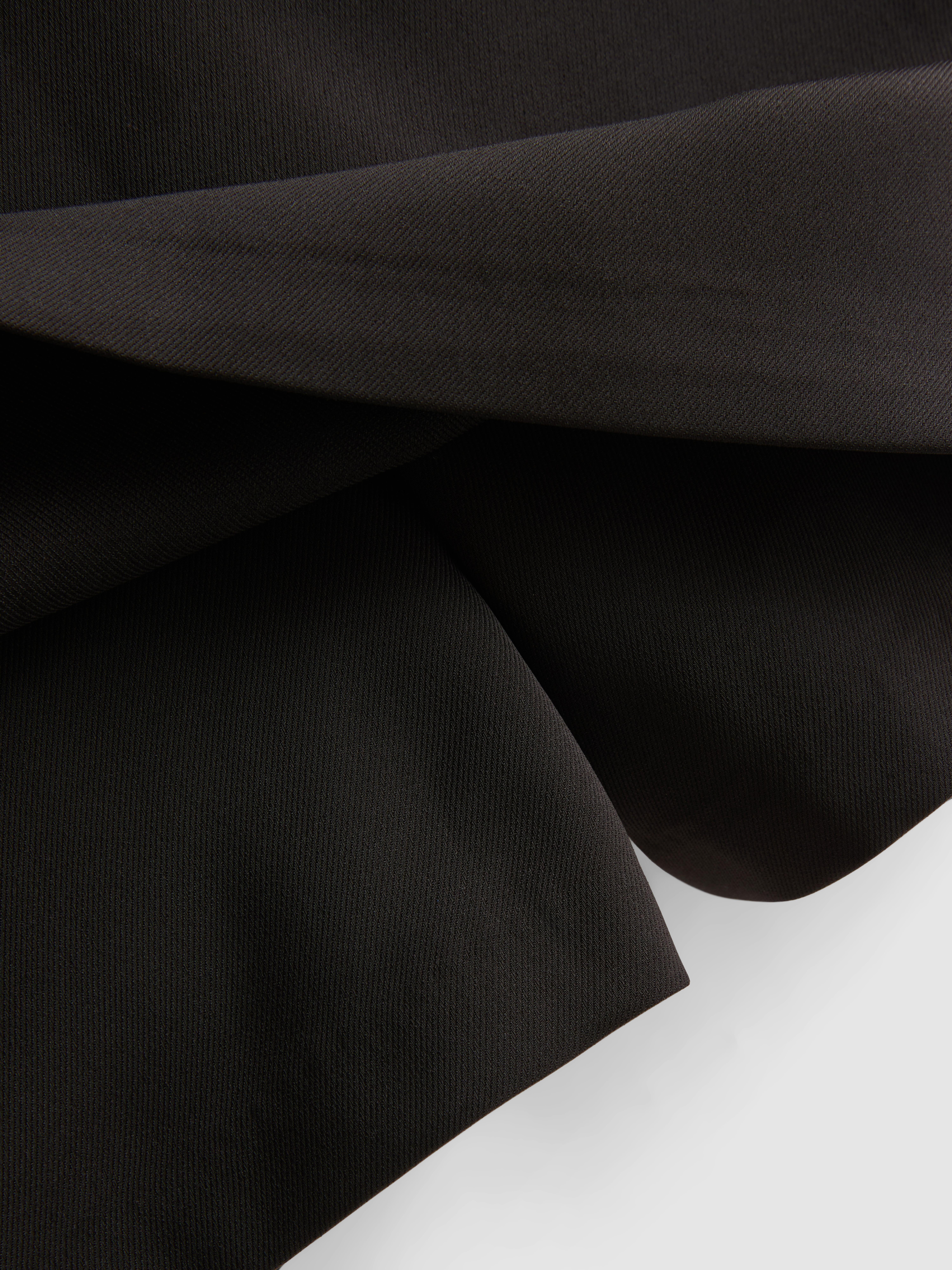 Split Front Mini Skort - Black