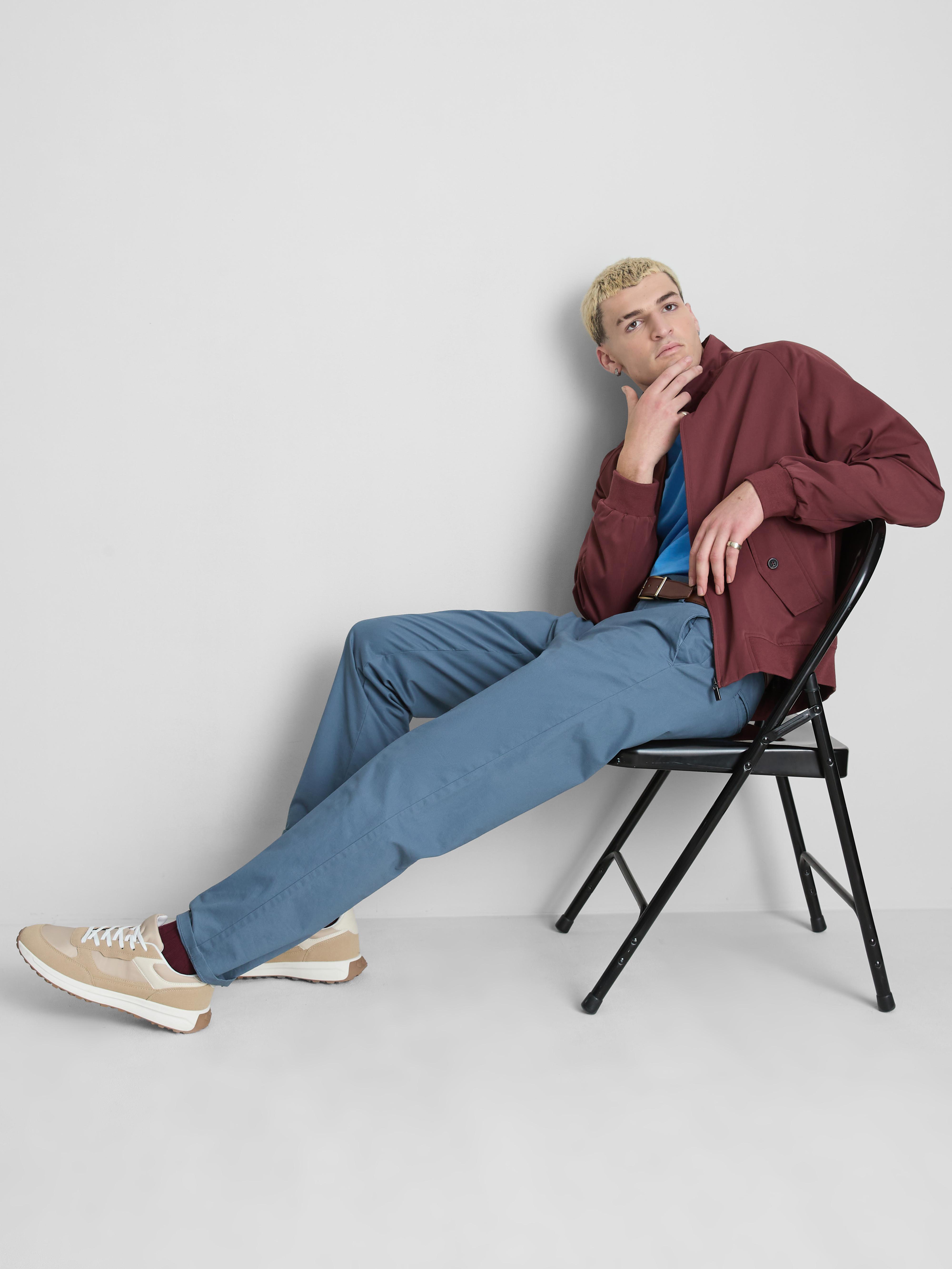 Slim Chinos - Blue