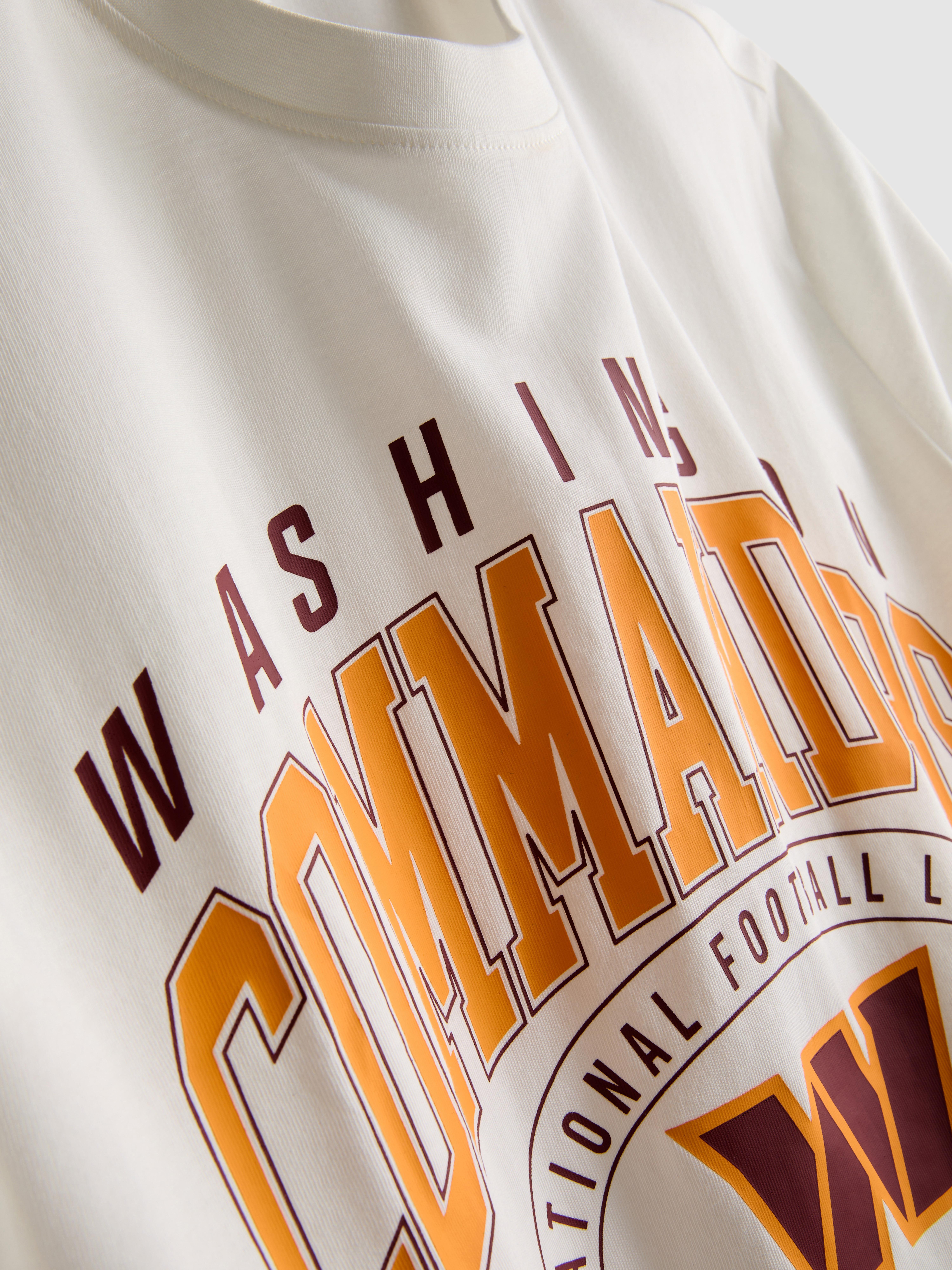 NFL Washington Commanders Graphic T-Shirt - Ivory