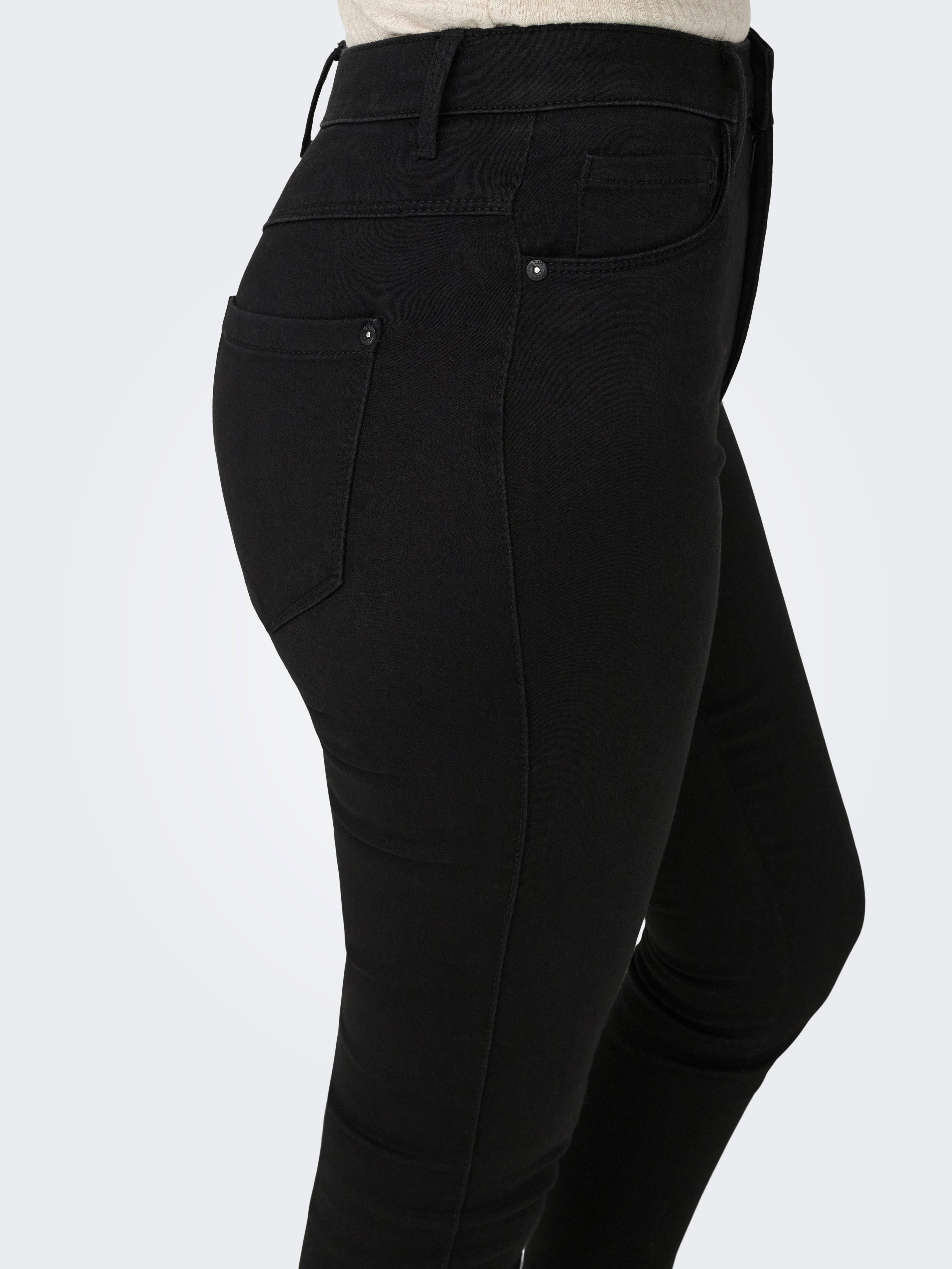 ONLROYAL High waist Skinny Fit Jeans Black