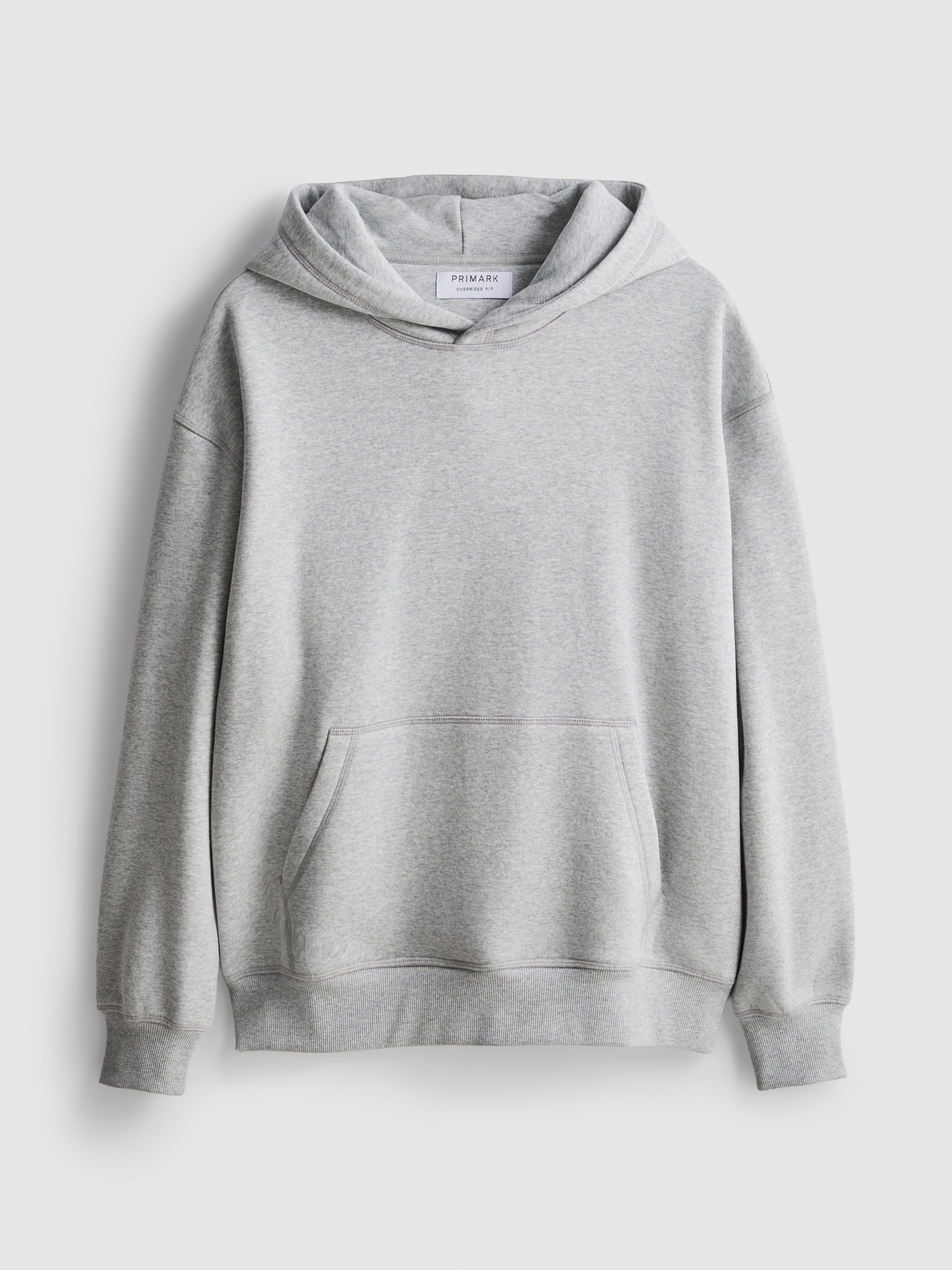 Oversized Pullover Hoodie - Gray