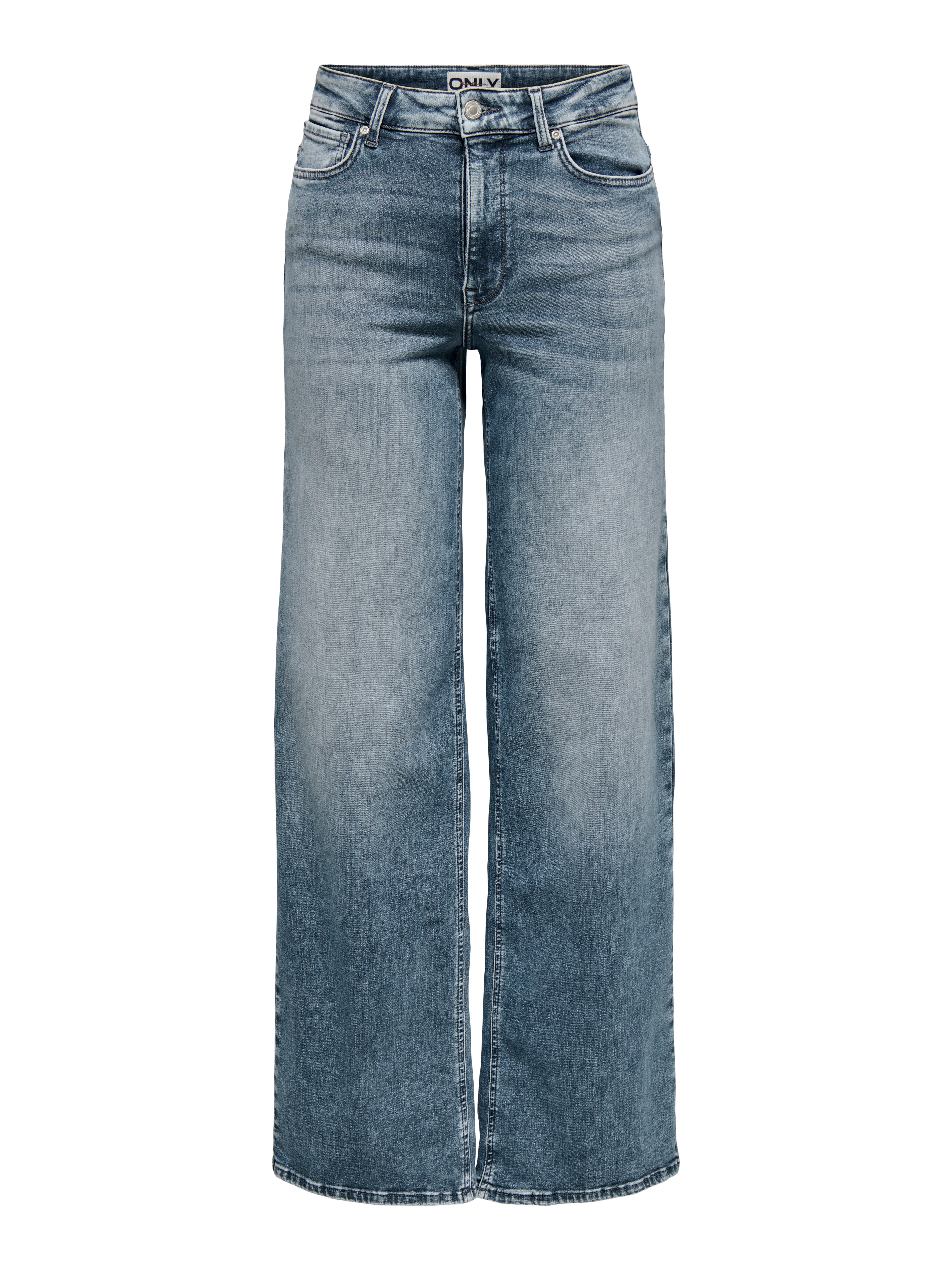 ONLMADISON High waist Wide Leg Fit Jeans Special Blue Grey Denim