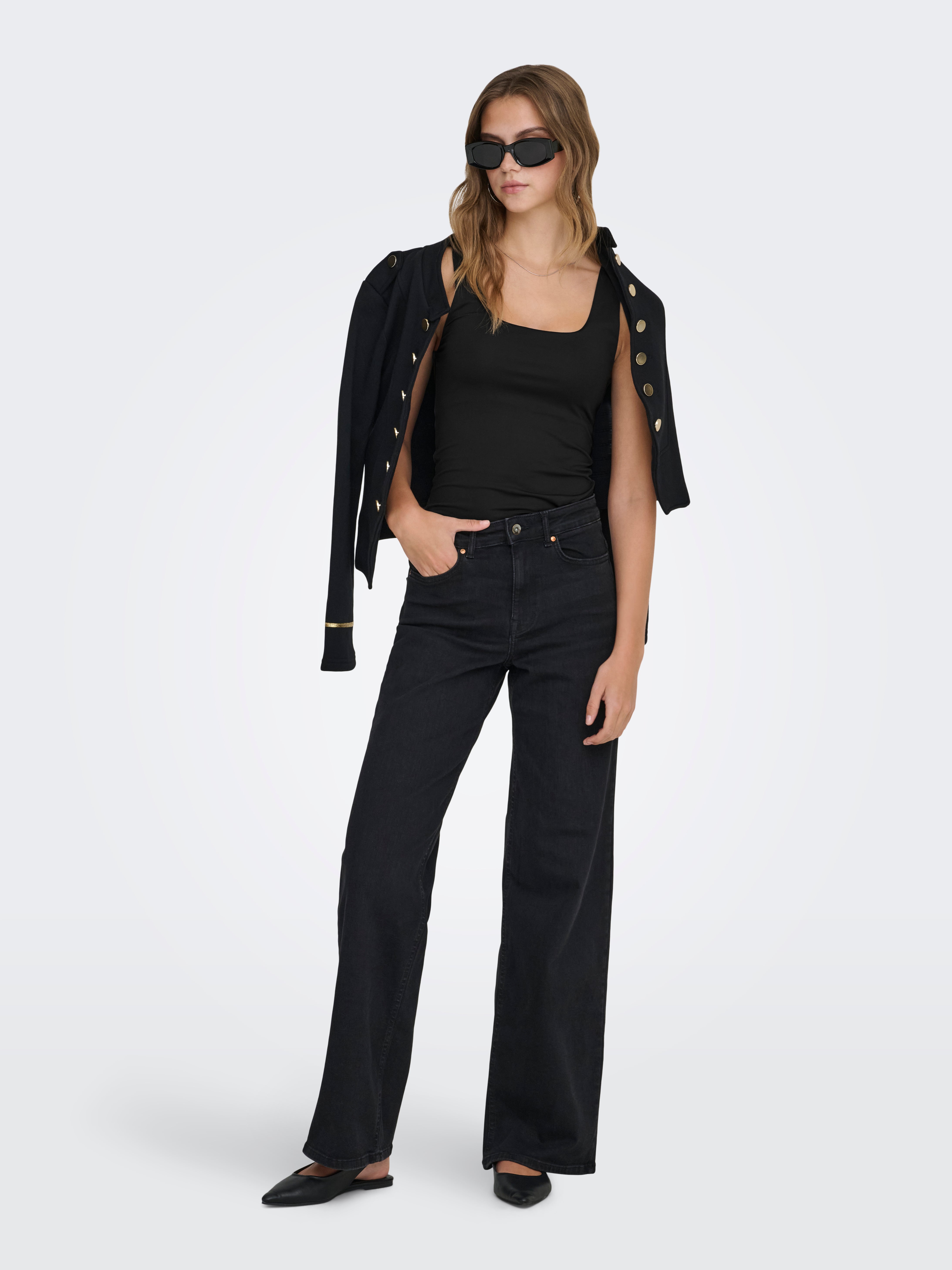ONLEA Tank top Black