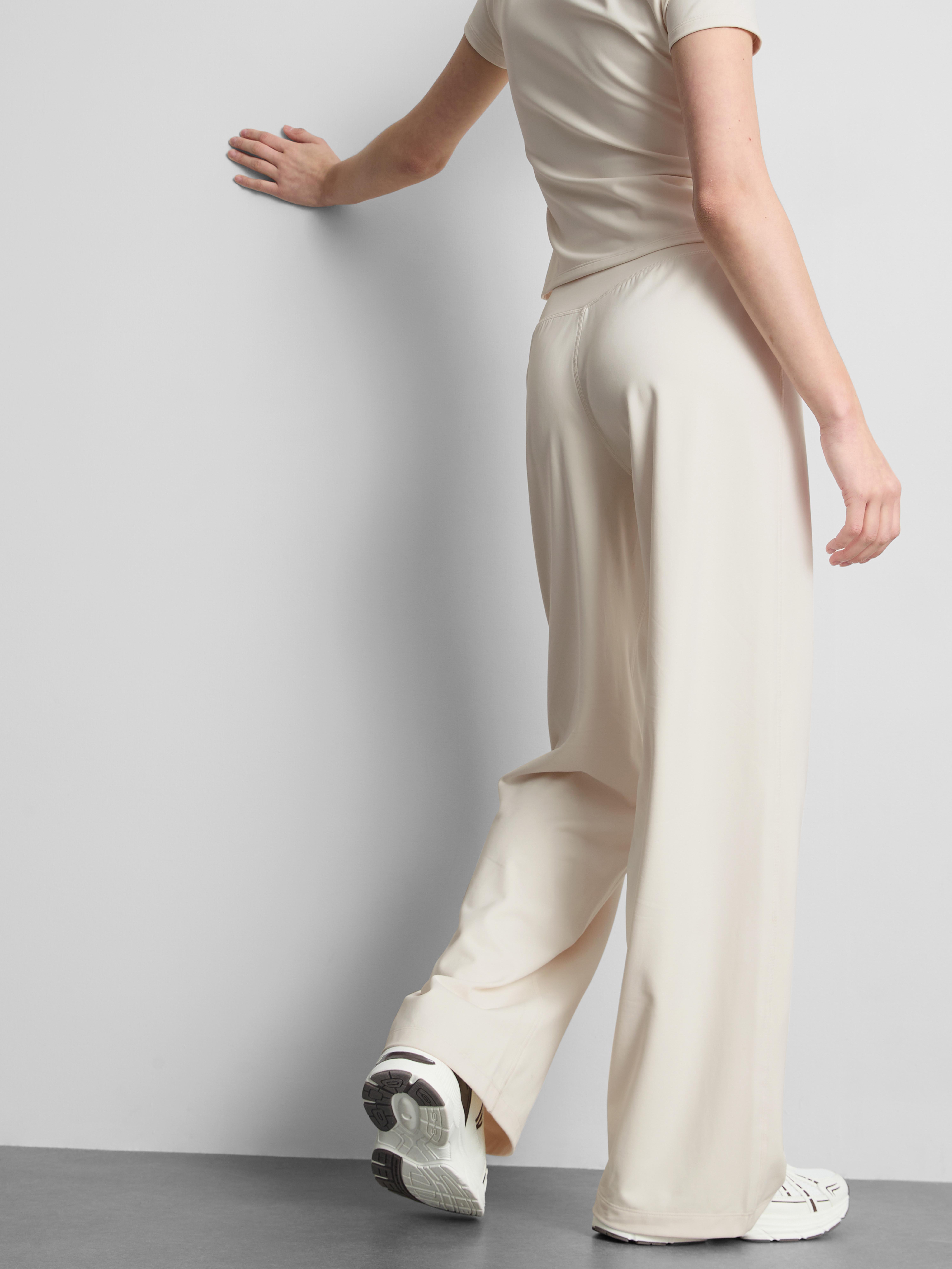 Buttery Soft Palazzo Pants - Ivory