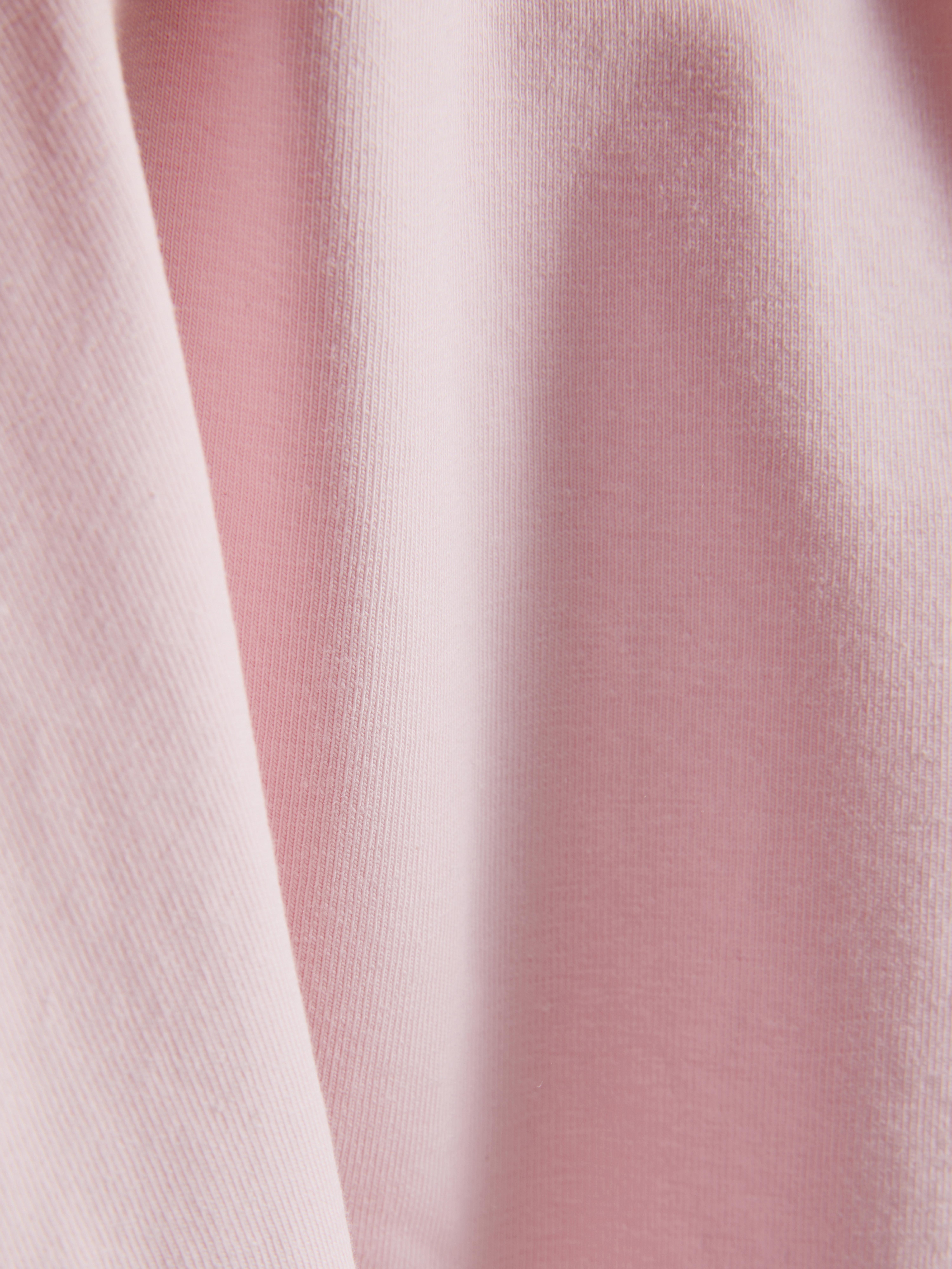 The Primark Scene | Cotton-Rich Long-Sleeve Wrap Top - Light Pink