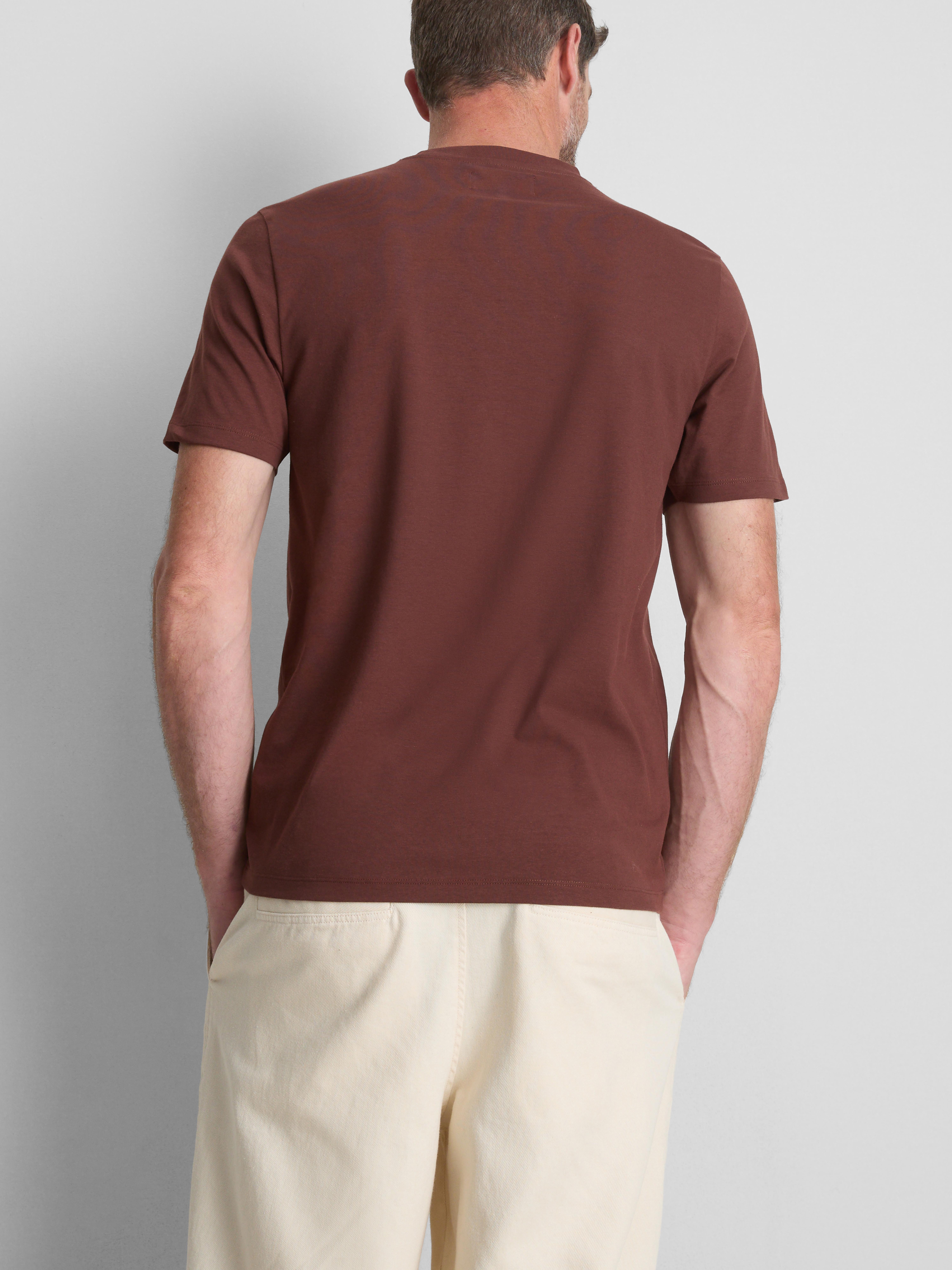 Slim-Fit LYCRA® T-Shirt - Burnt Orange