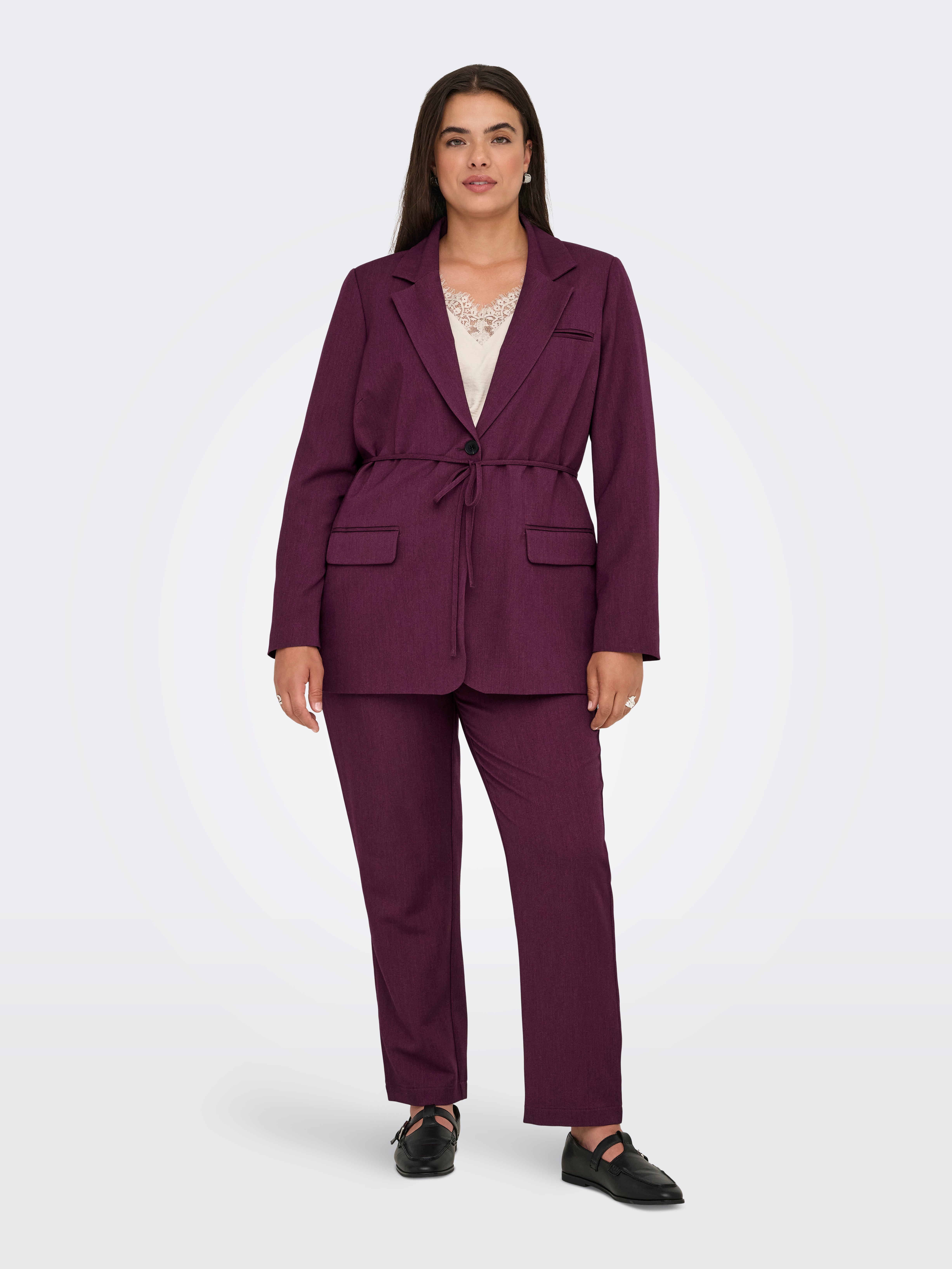 CARHATTIE Blazer Mauve Wine