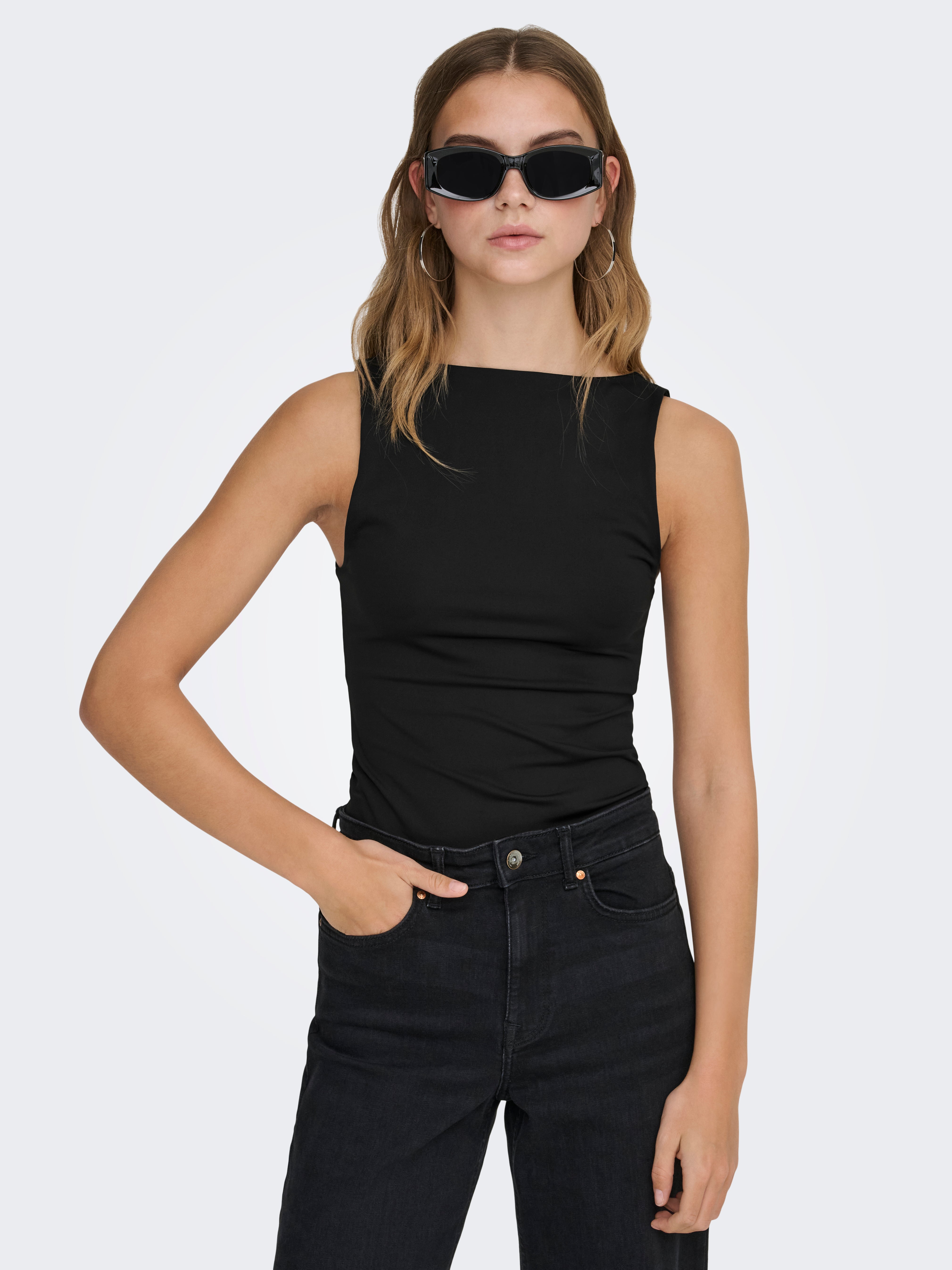 ONLEA Tank top Black